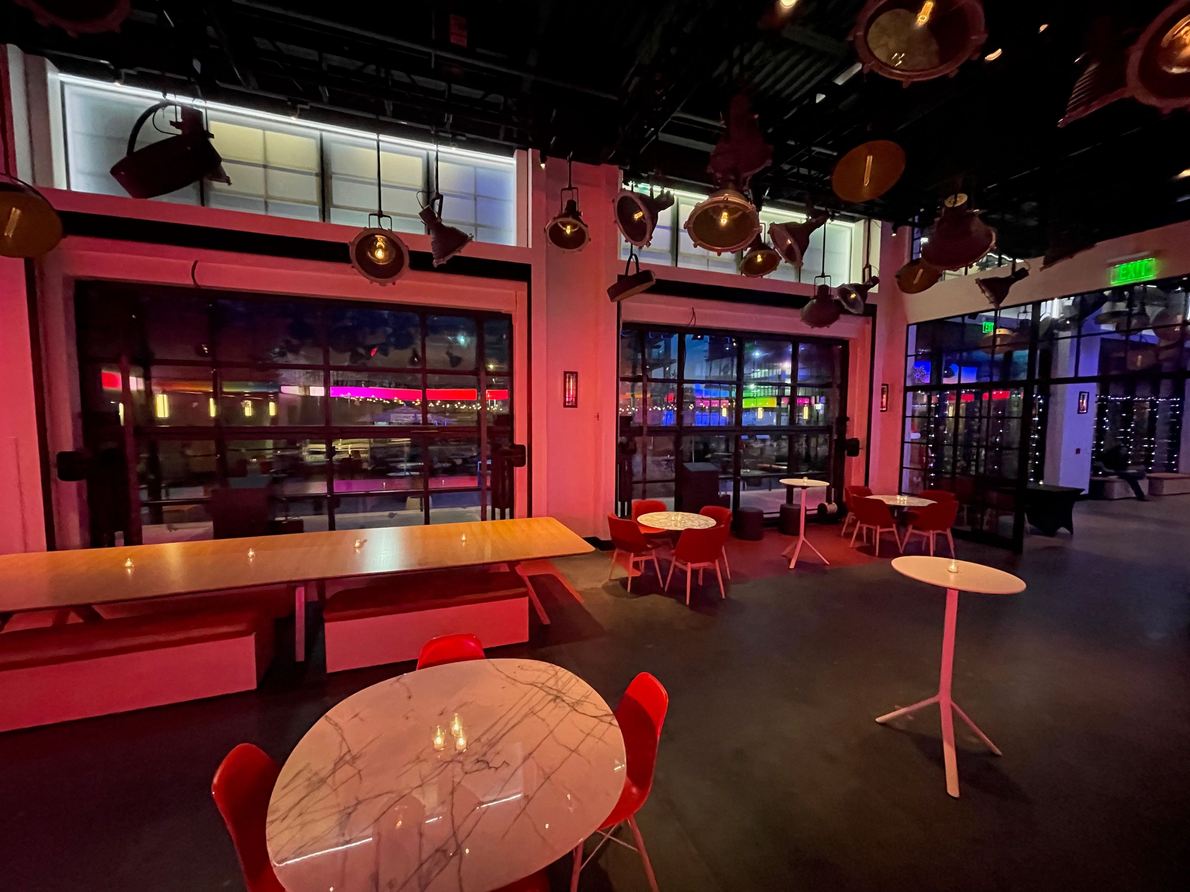Café, an event space at Illuminarium Atlanta