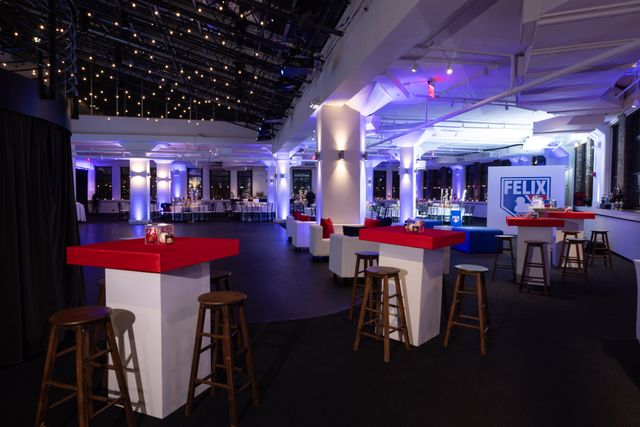 Featured photo from See This Bar Mitzvah at Tribeca Rooftop + 360 Featuring Custom Baseball Details and Casino Games