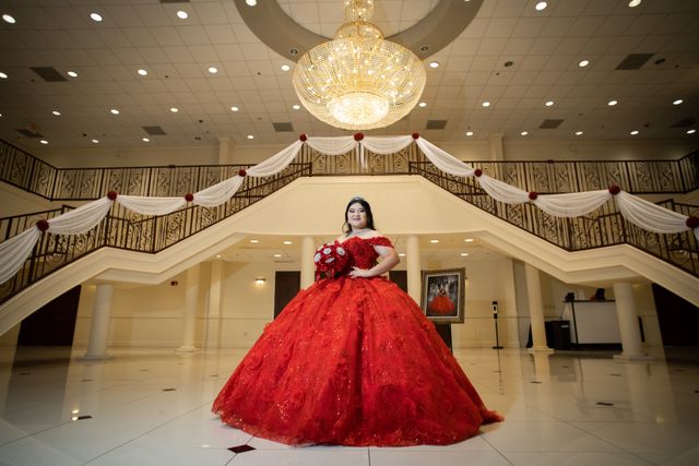 Featured photo from Red and White Quinceñera at Signature Manor in Houston, Texas