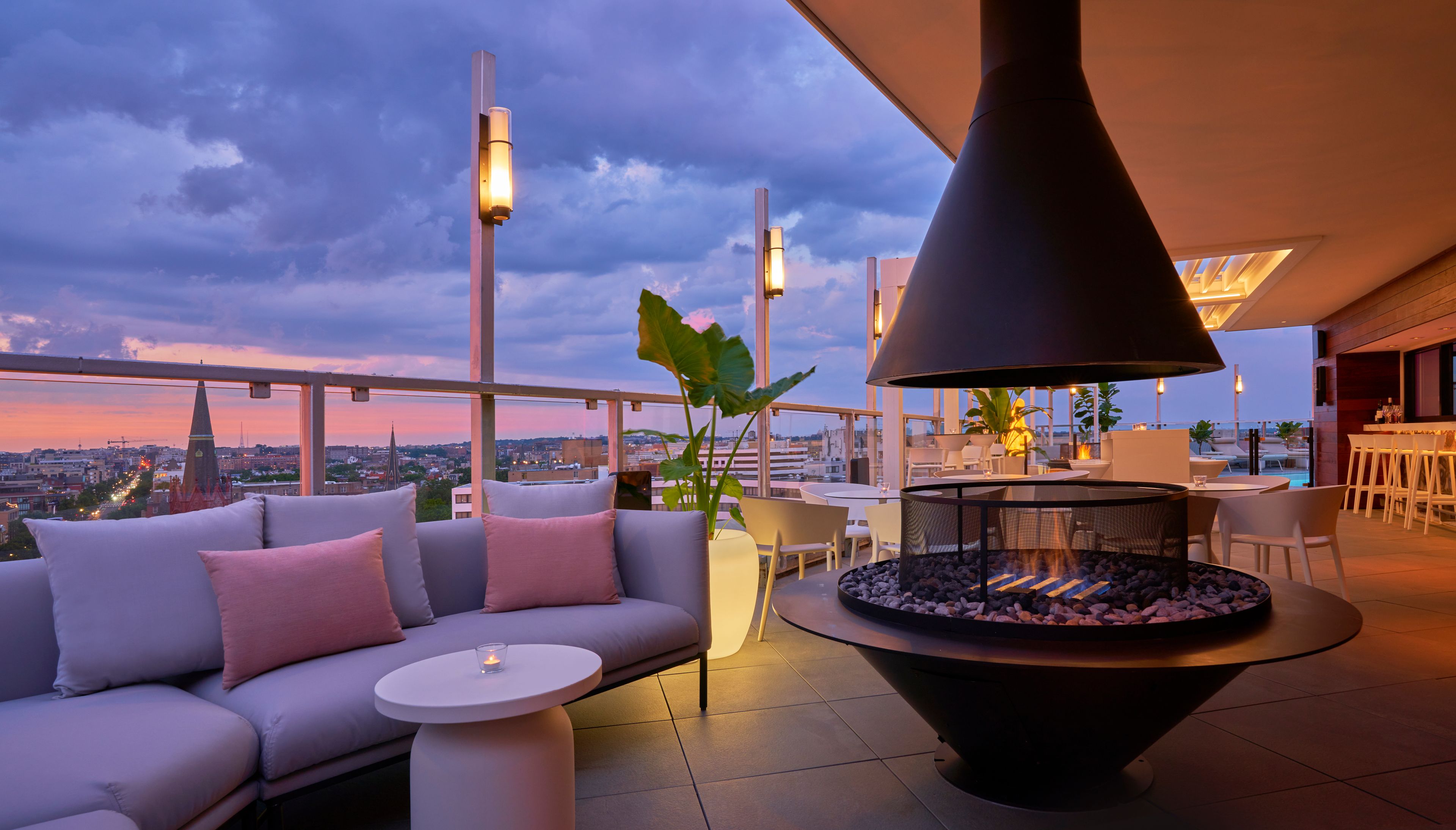 Hedy’s Rooftop, an event space at Hotel Zena