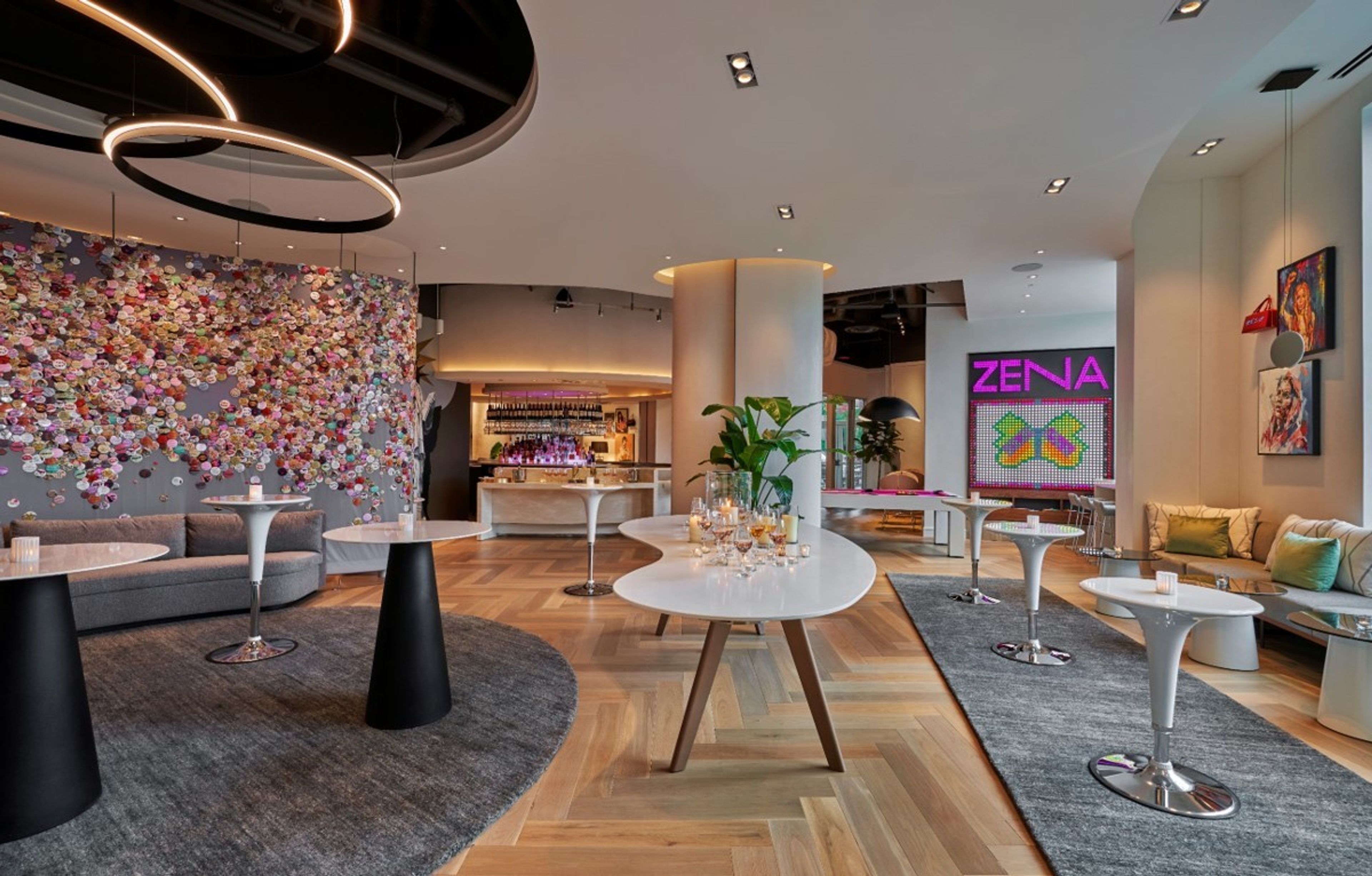 Figleaf Bar & Lounge, an event space at Hotel Zena