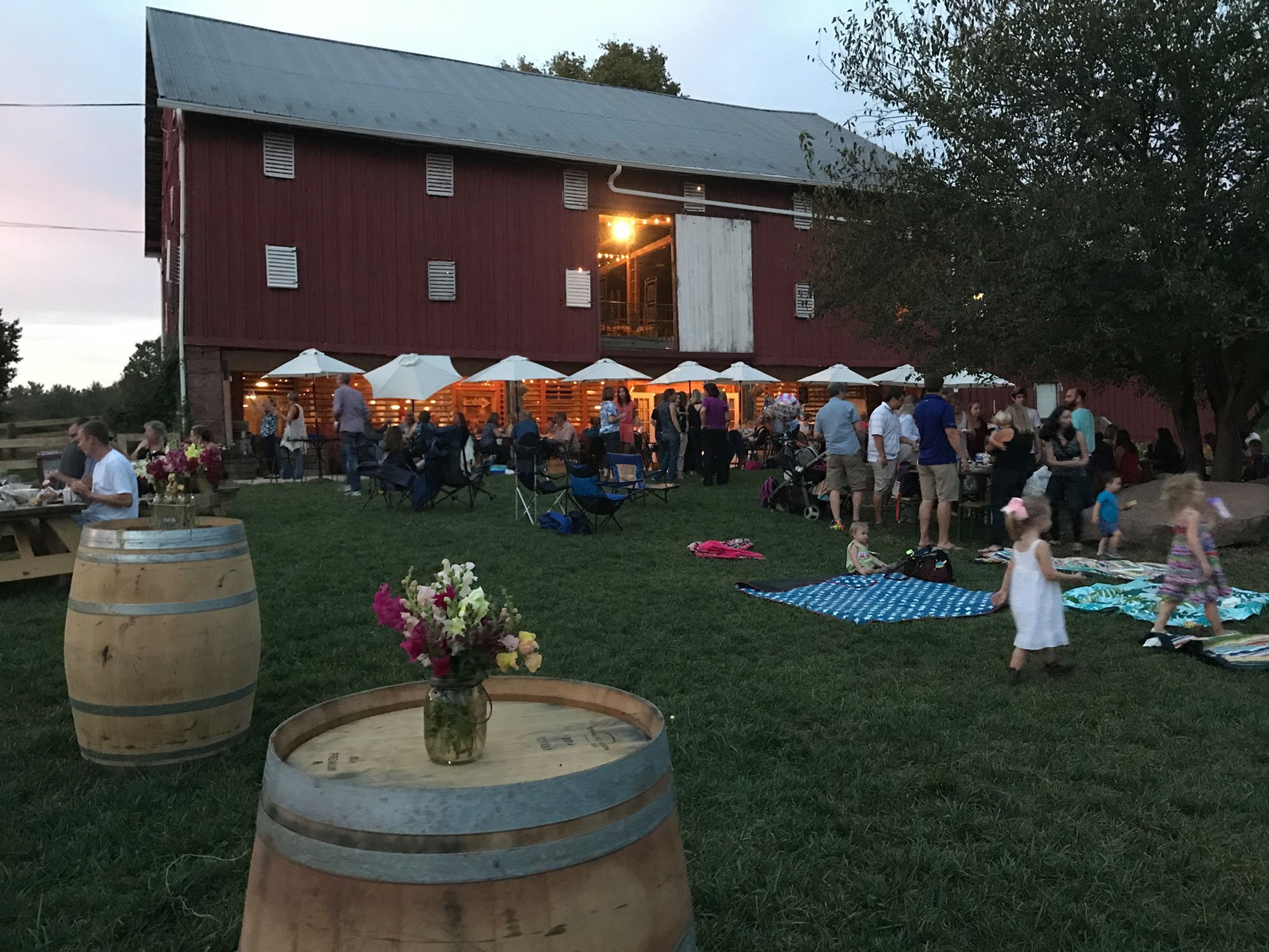 Example Event Space, an event space at Rocklands Farm Winery