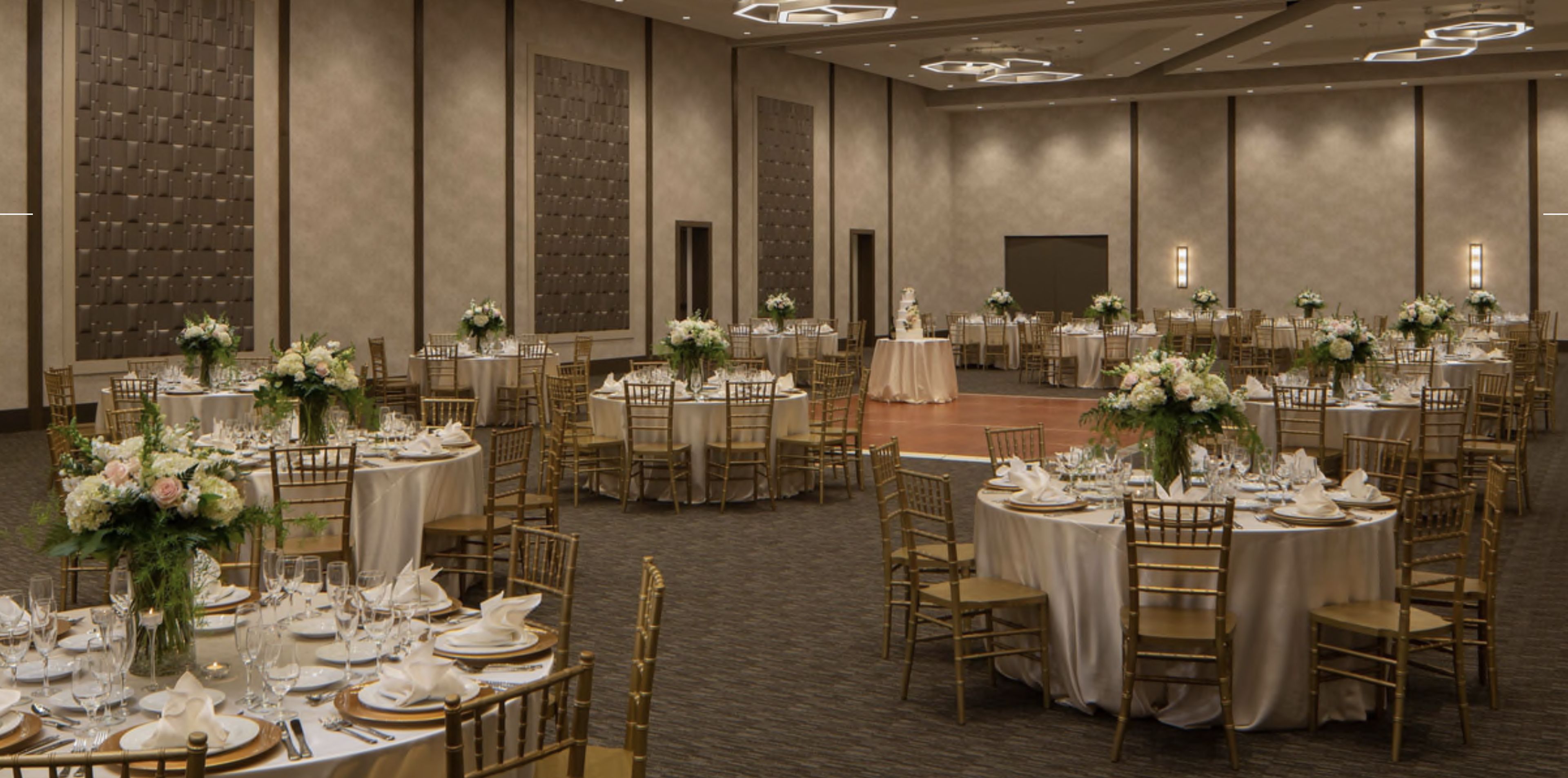 Ballroom, an event space at Atlanta Marriott Perimeter Center