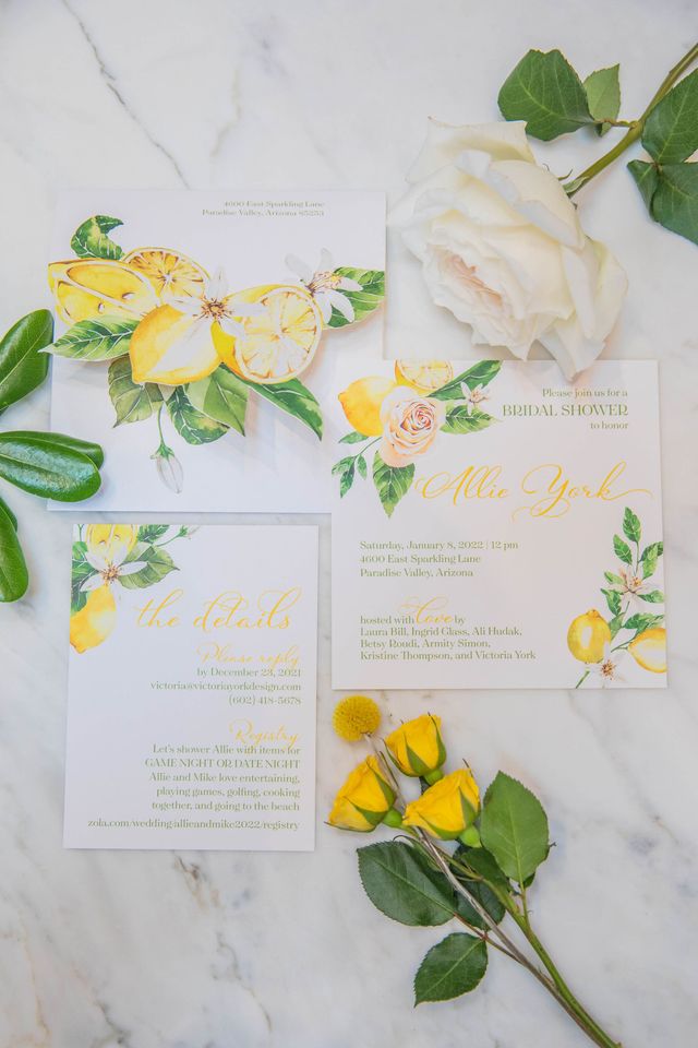 Featured photo from Lemons and White Roses Bridal Shower