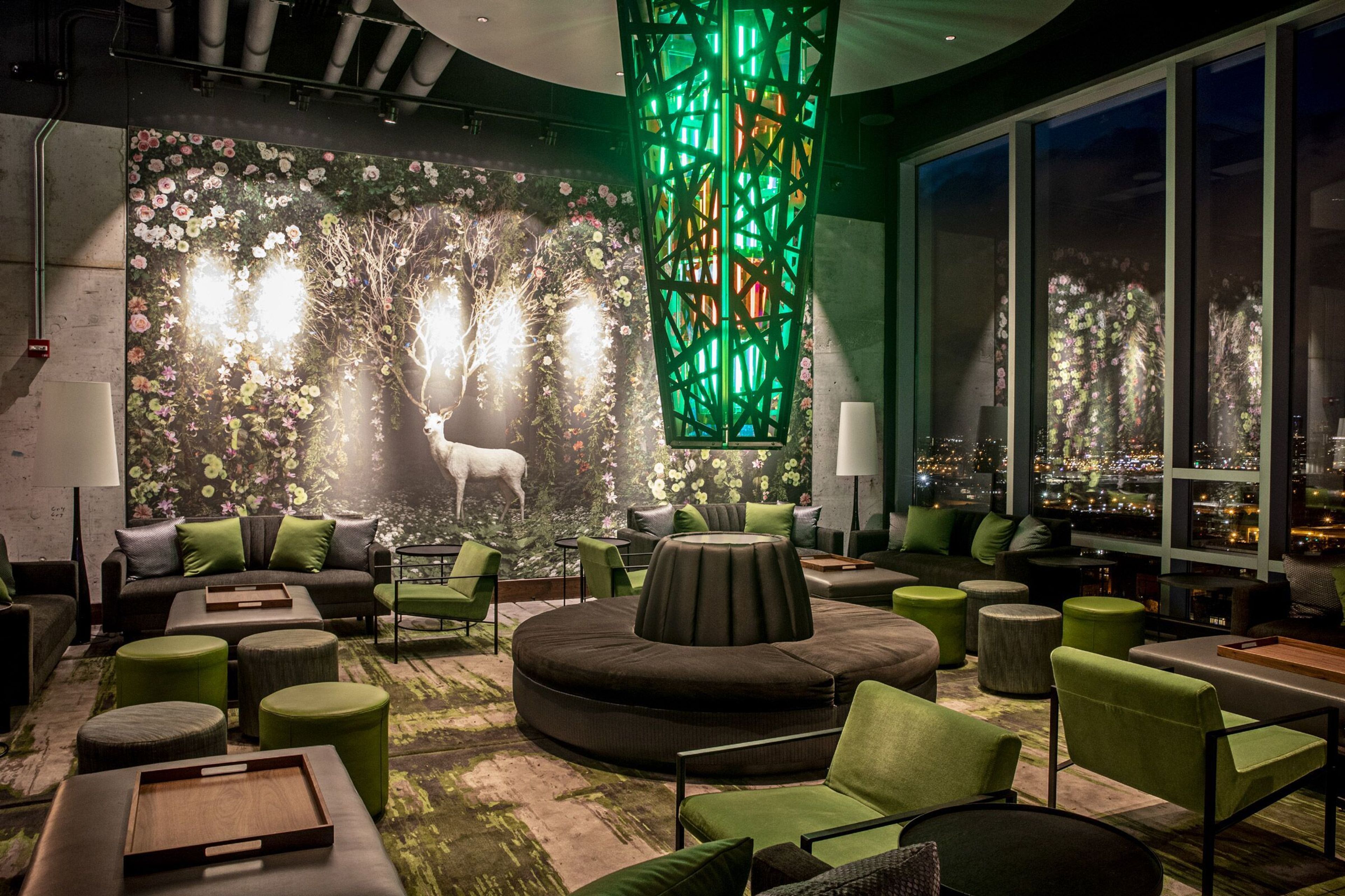 West Lounge, an event space at VU Rooftop Bar