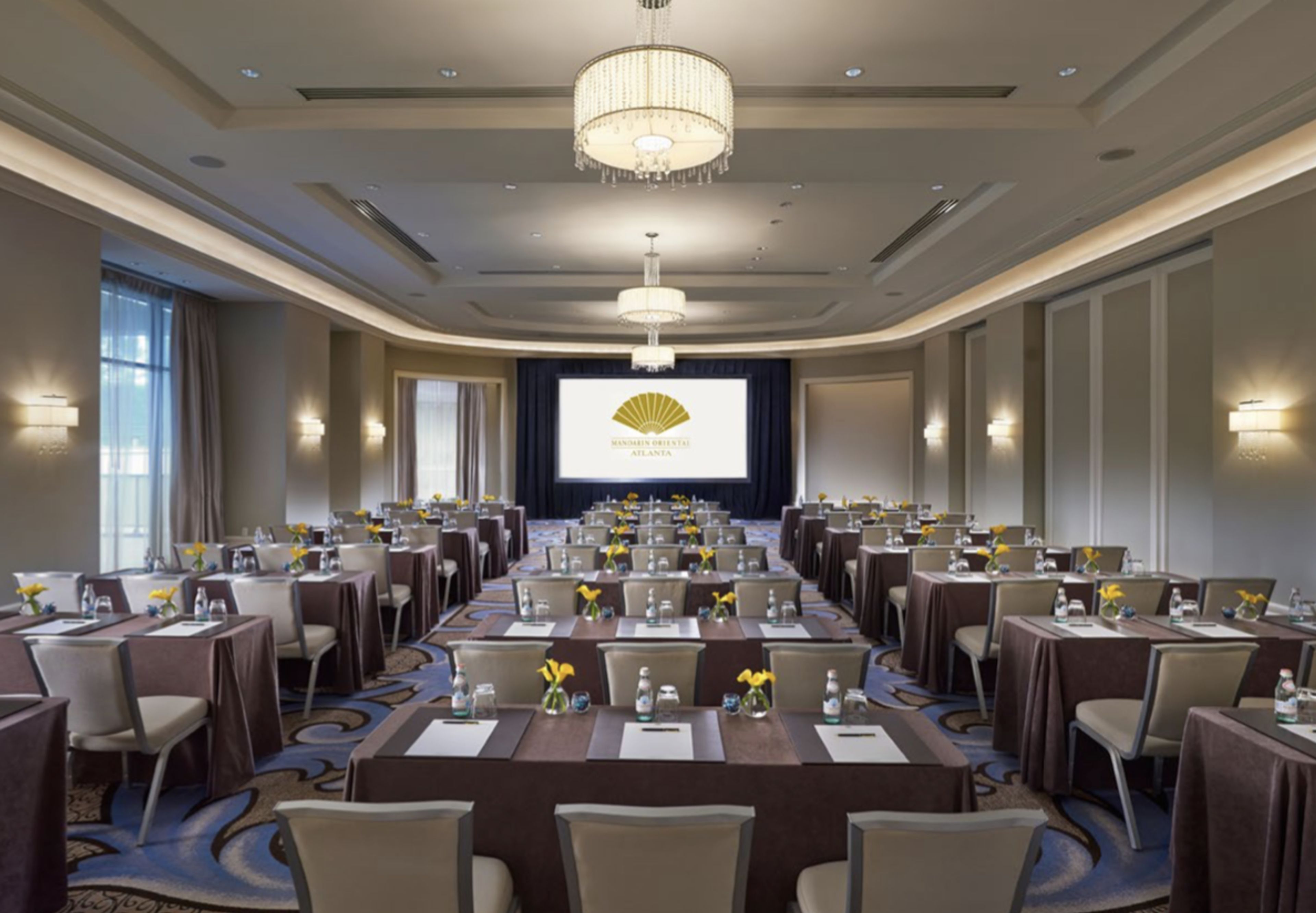 Oriental Ballroom, an event space at Mandarin Oriental Atlanta