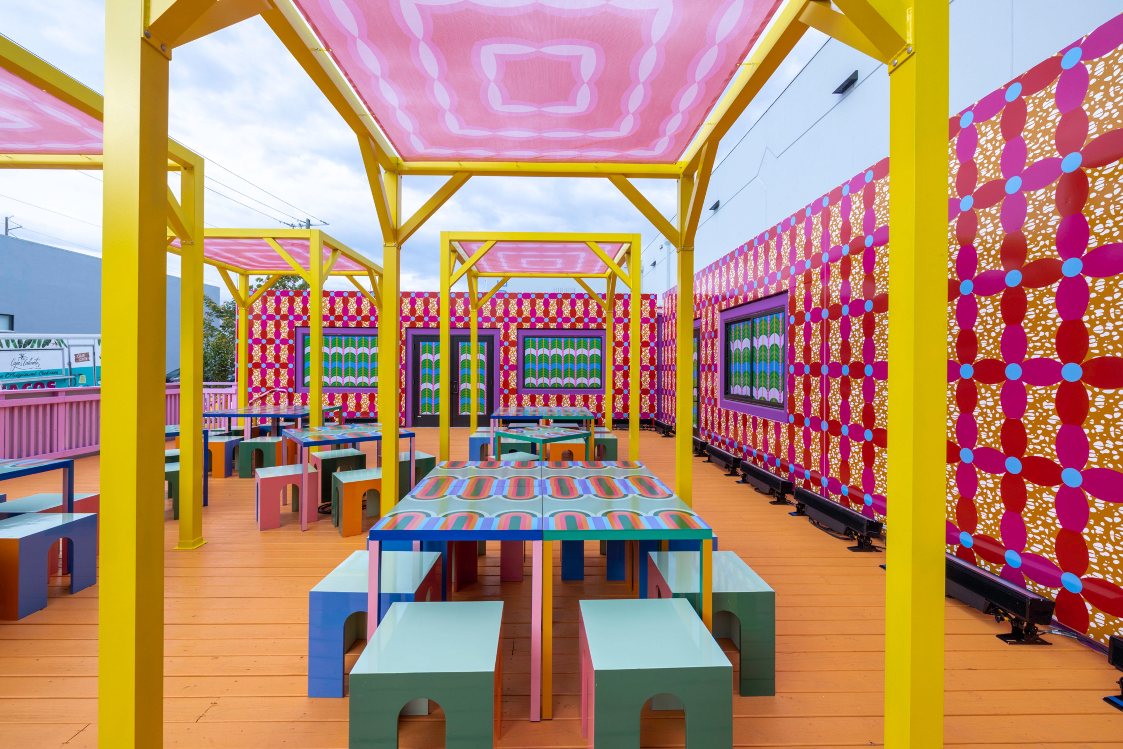 Superblue Miami Outdoor Cafe, an event space at Superblue