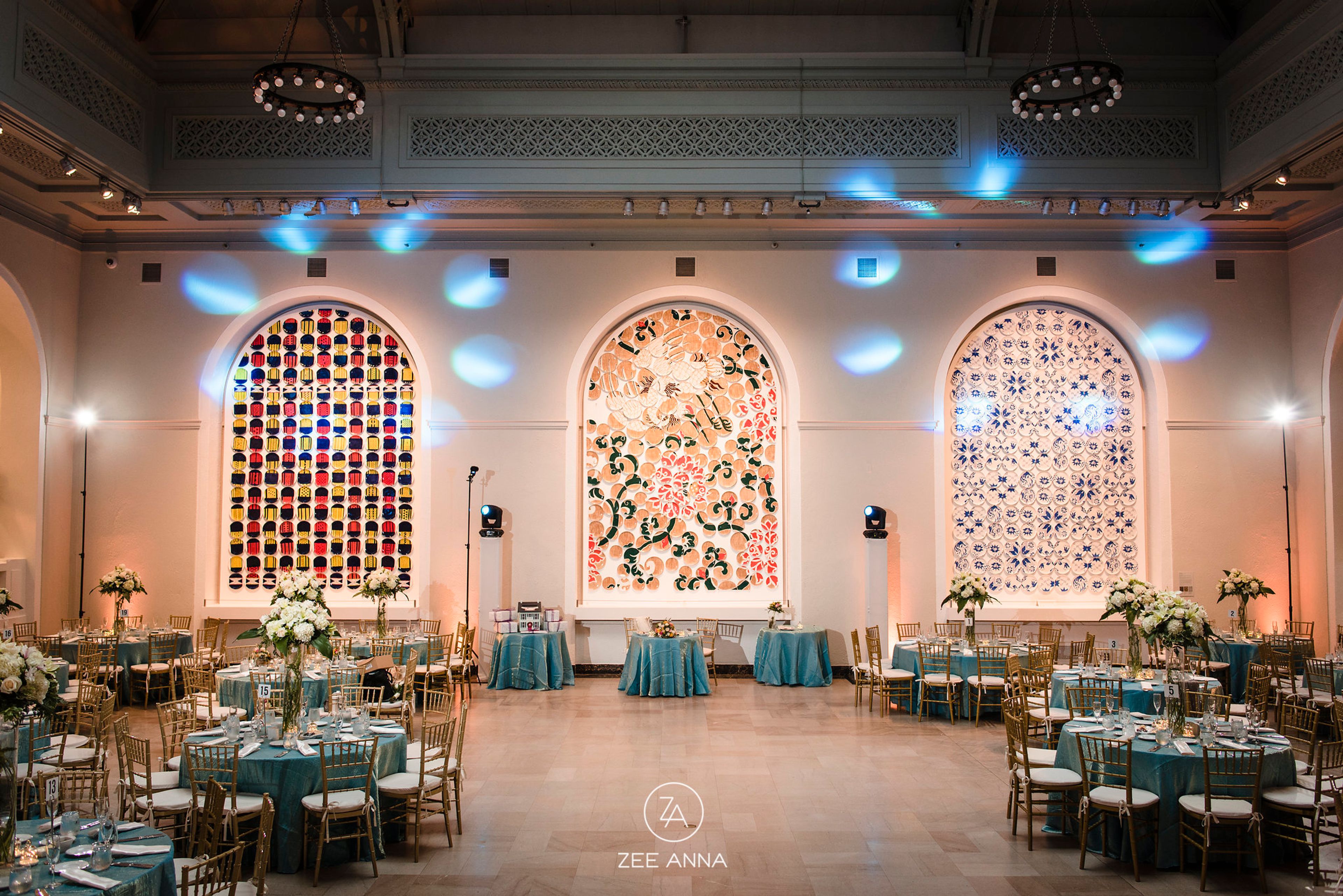 Engelhard Court, an event space at The Newark Museum of Art
