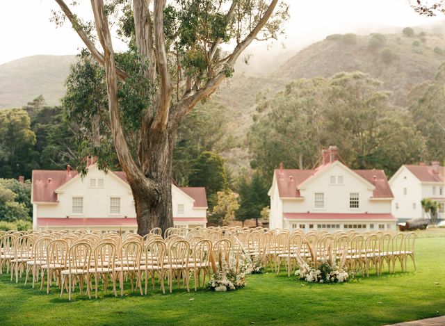 Featured photo from Outdoor Wedding at Cavallo Point in Sausalito, California