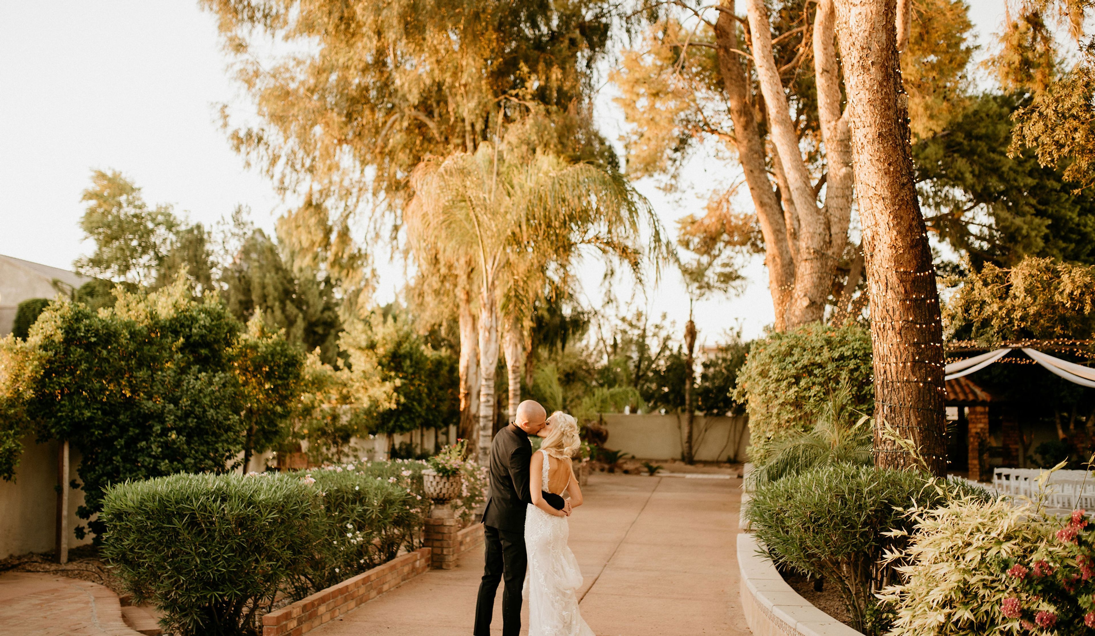 Outdoor Gardens, an event space at Bella Rose Estate