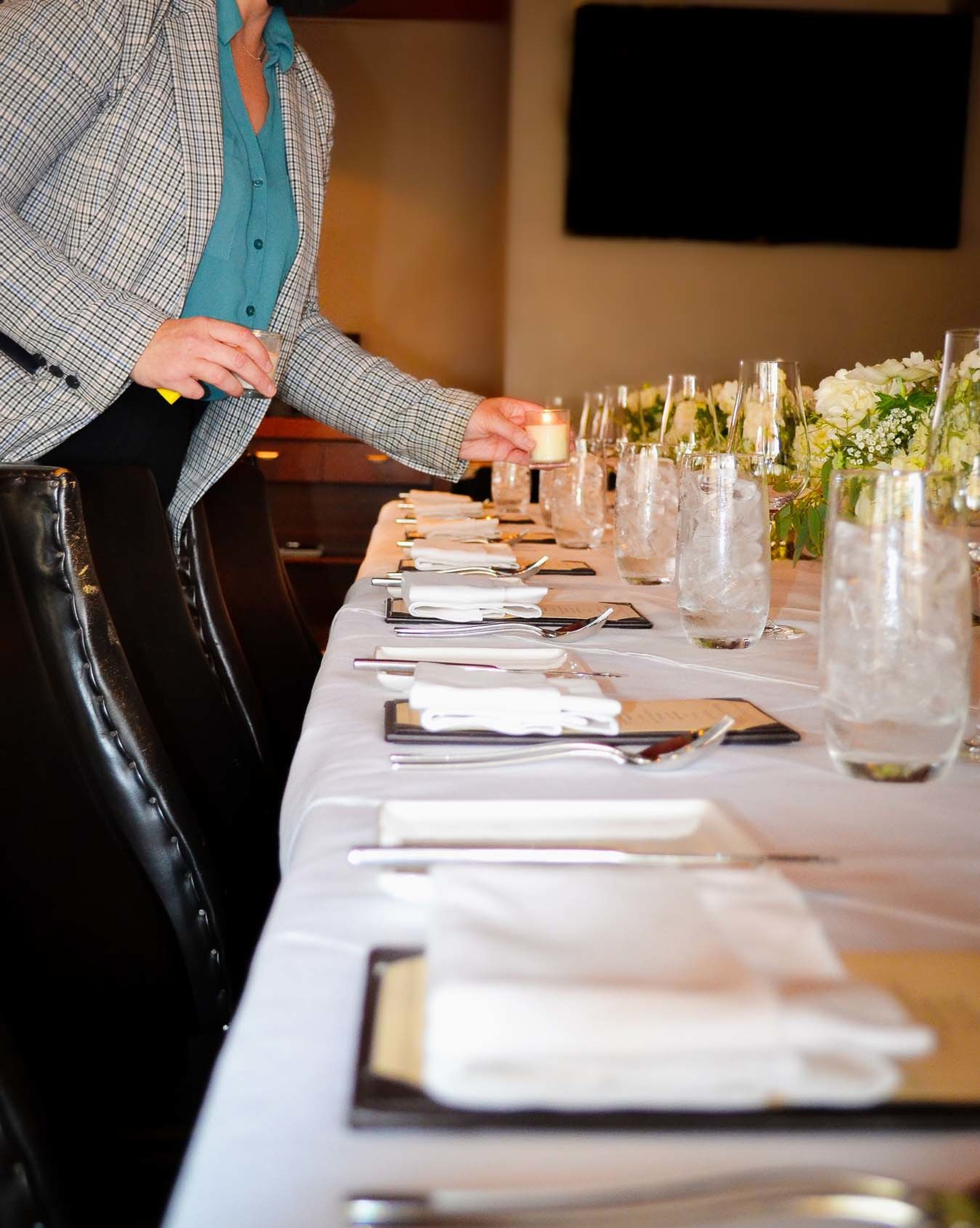 Example Event Space, an event space at Alexander's Steakhouse San Francisco