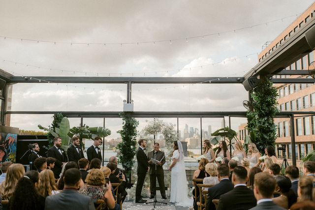 Featured photo from Boho Inspired Rooftop Wedding at 74Wythe in New York City