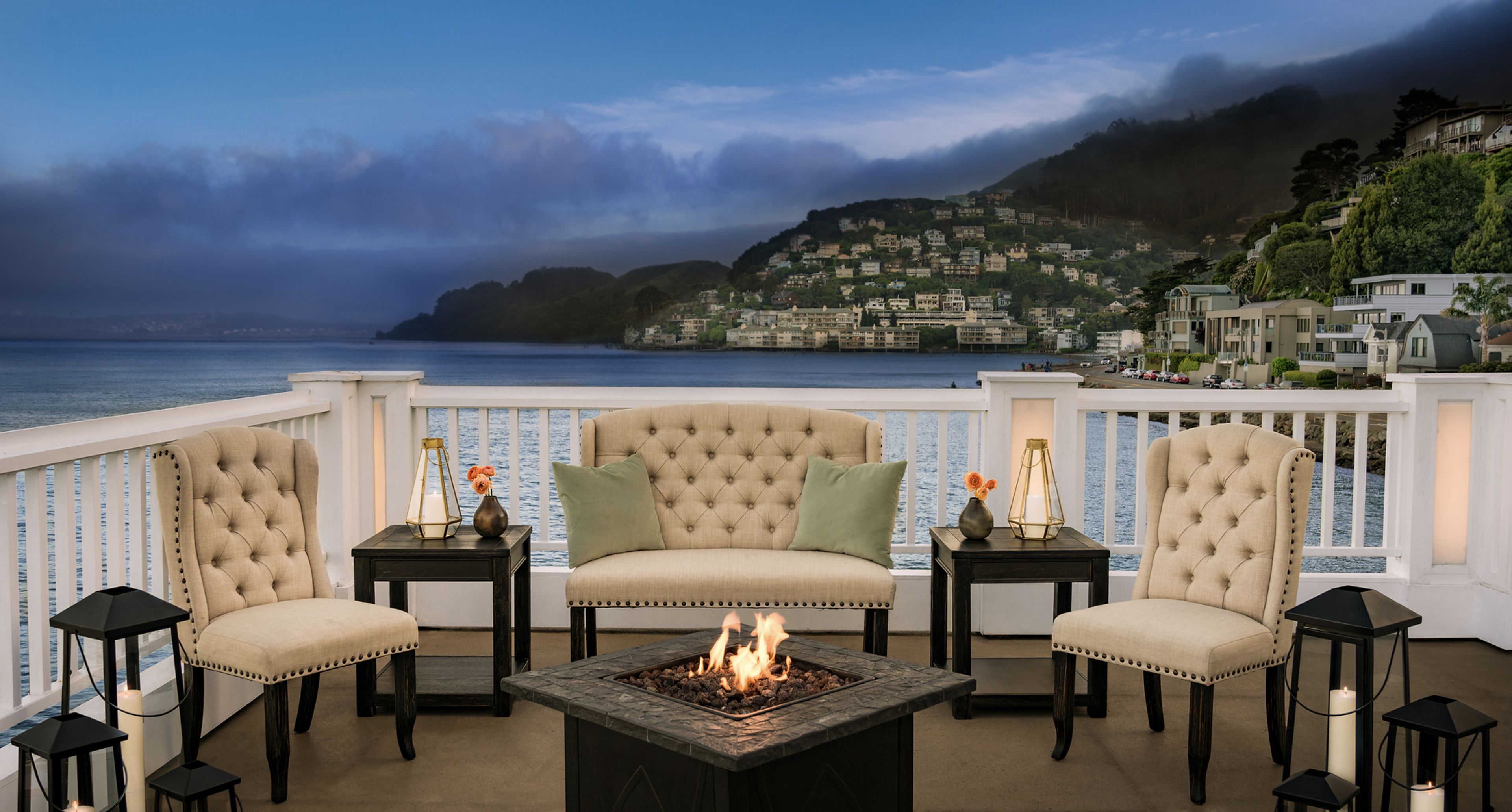 Outdoor Space, an event space at Ondine Sausalito