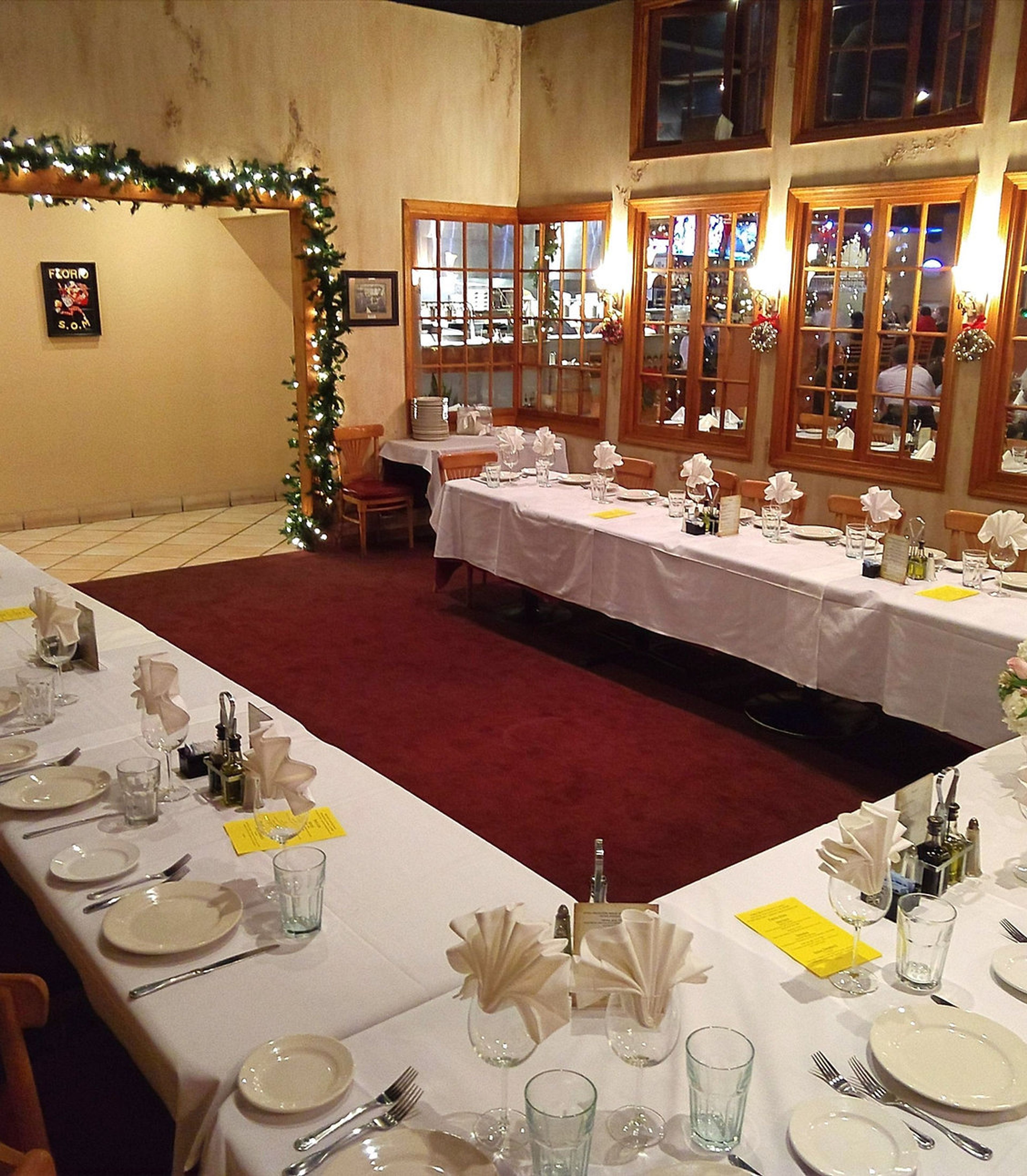 Indoor Space, an event space at Terra Mia Ristorante Italiano