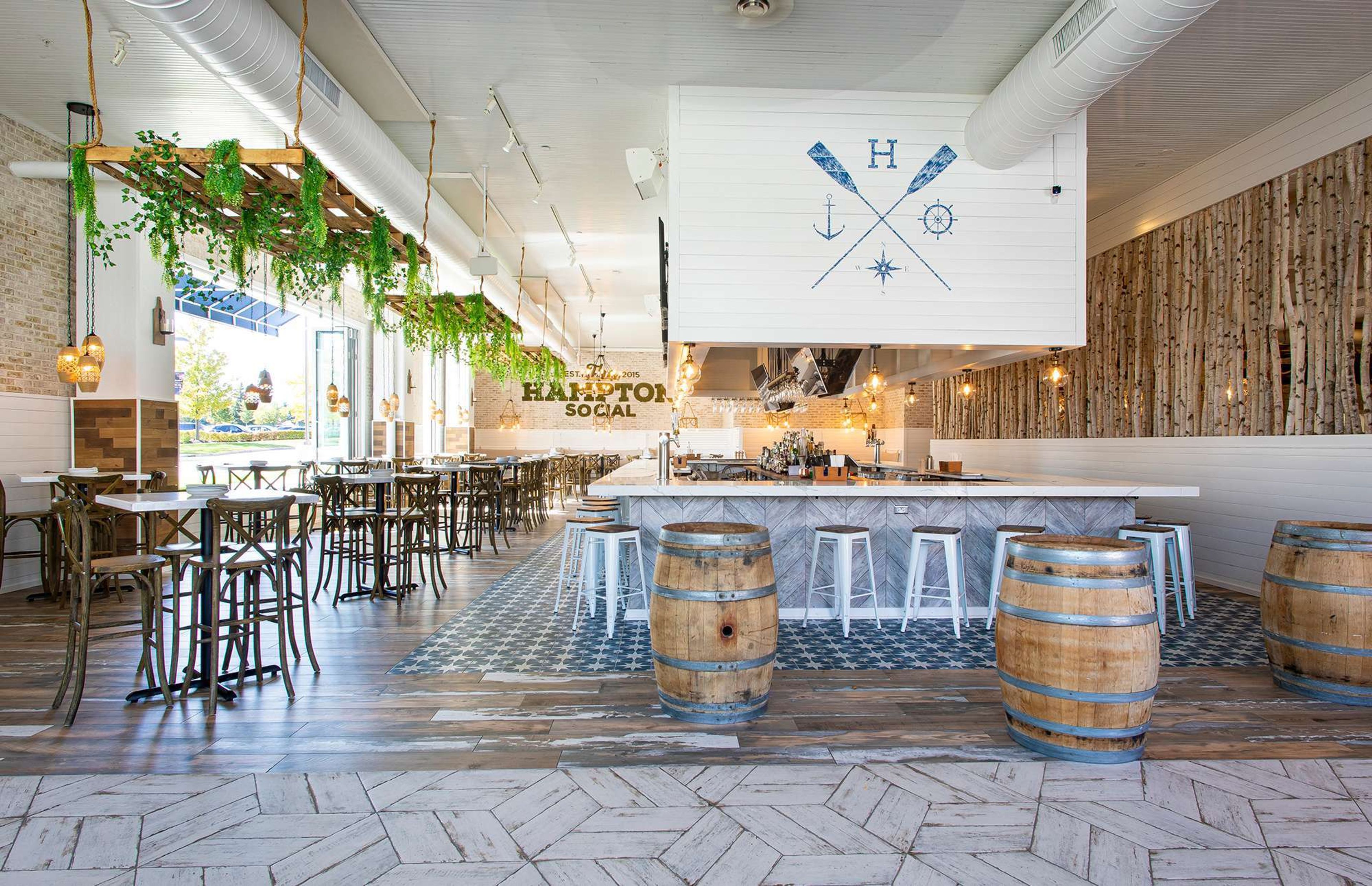 Cocktail Area, an event space at Hampton Social Burr Ridge