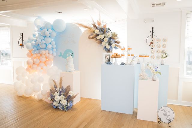 Featured photo from Boho Luxe Ocean Themed Baby Shower at Oniro Taverna in New York, New York