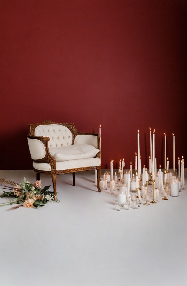 Featured photo from Behind the Scenes of Wedding Styled Shoot - Floral installation at Photography Studio - Chicago, Illinois