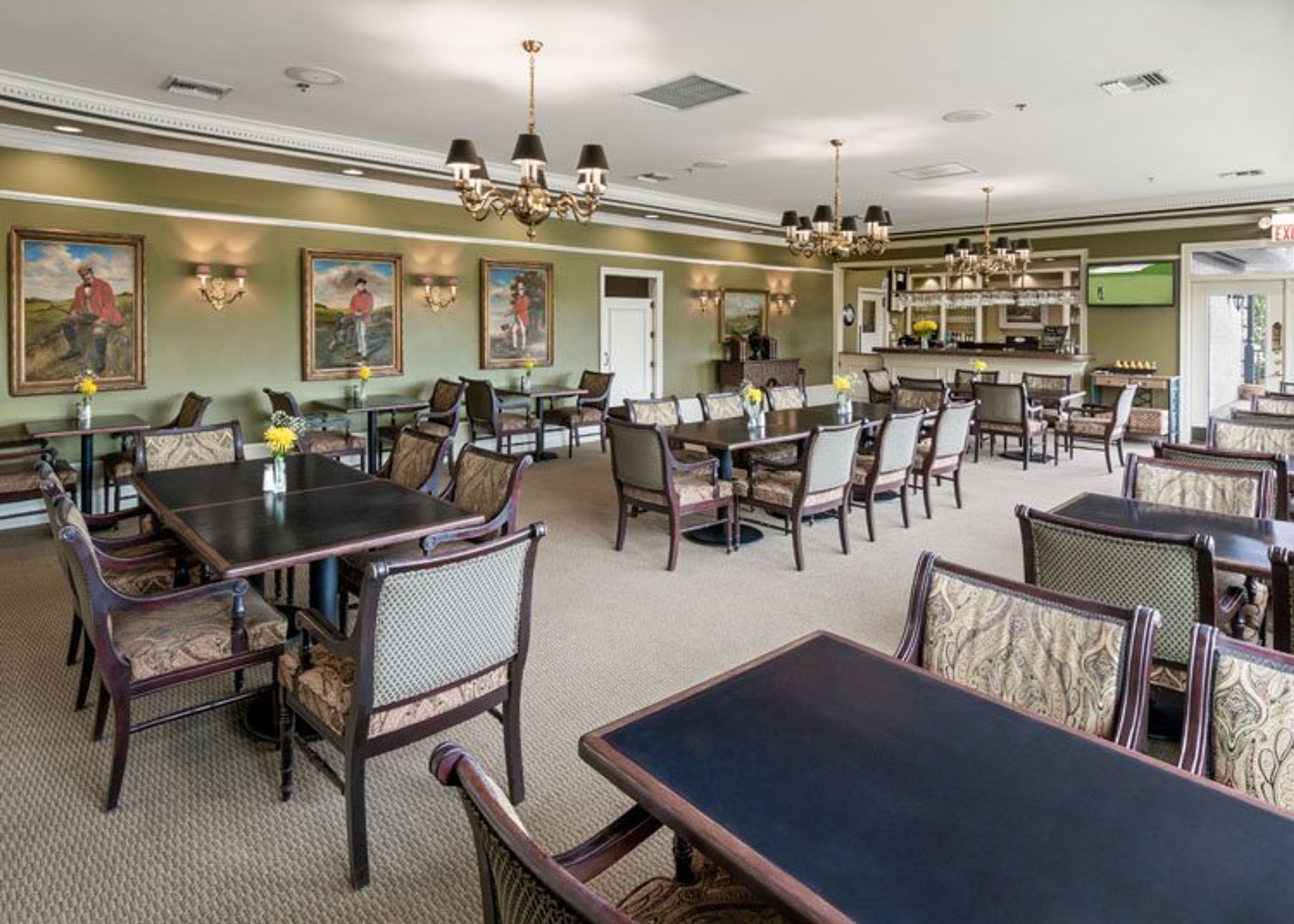 Hampton Clubhouse, an event space at The King and Prince Beach & Golf Resort