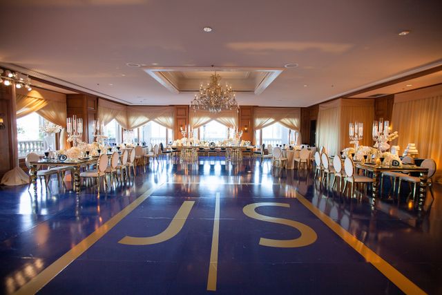 Featured photo from Glamorous Blue & Gold Wedding at The Ritz-Carlton in Marina del Ray, California