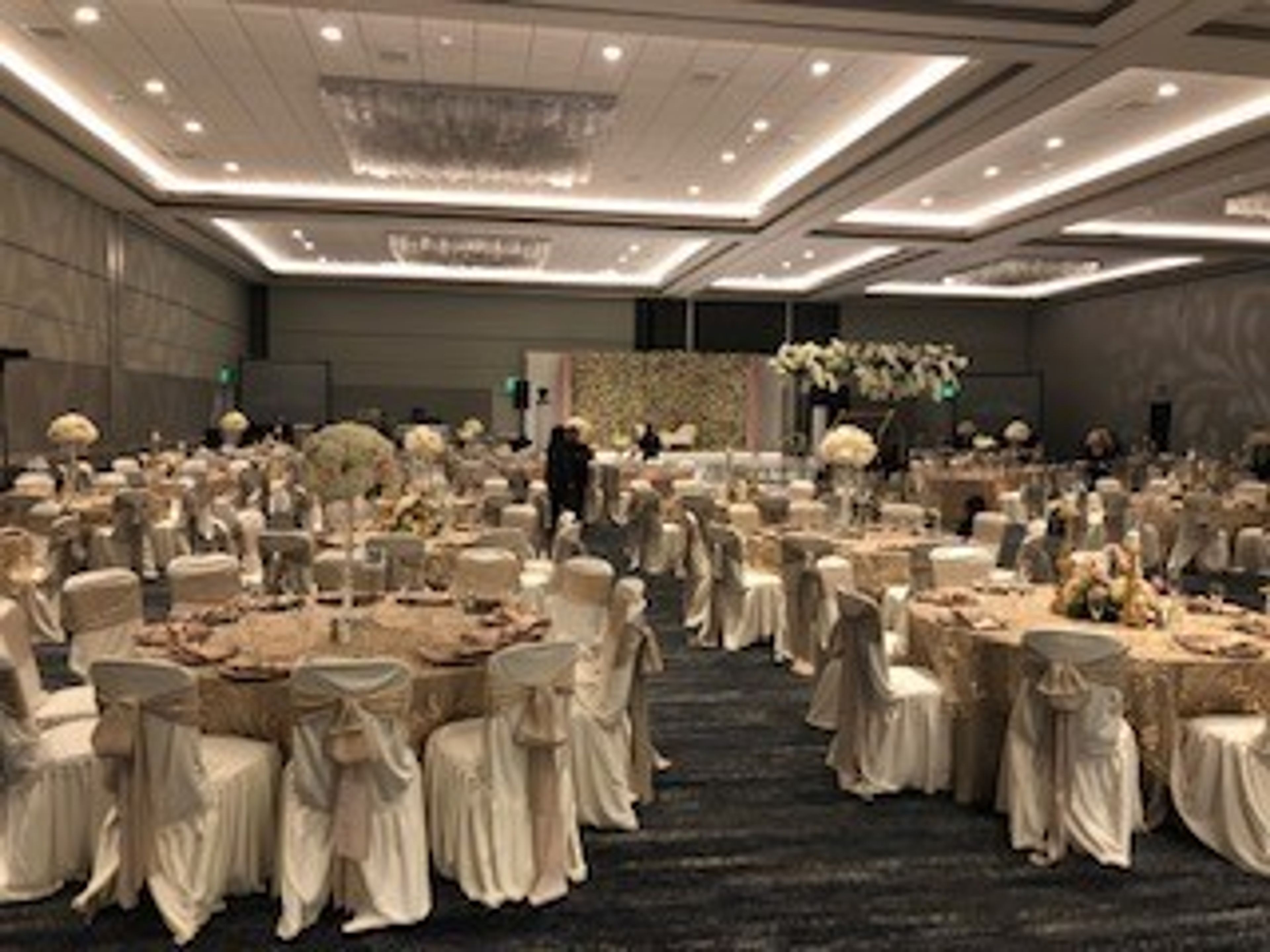 Grand Peninsula Ballroom, an event space at Hyatt Regency San Francisco Airport