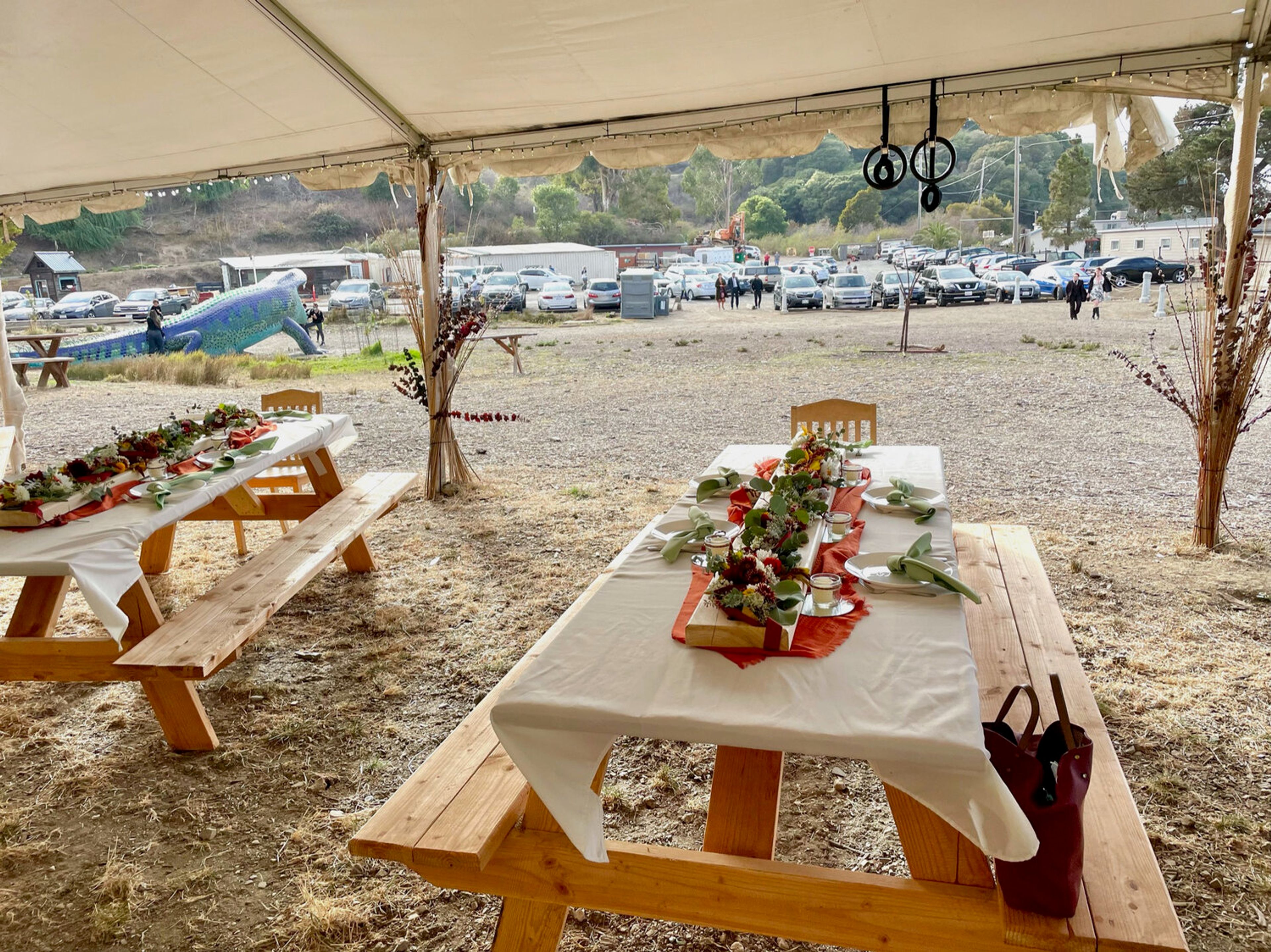 Event Tent, an event space at Point San Pablo Harbor