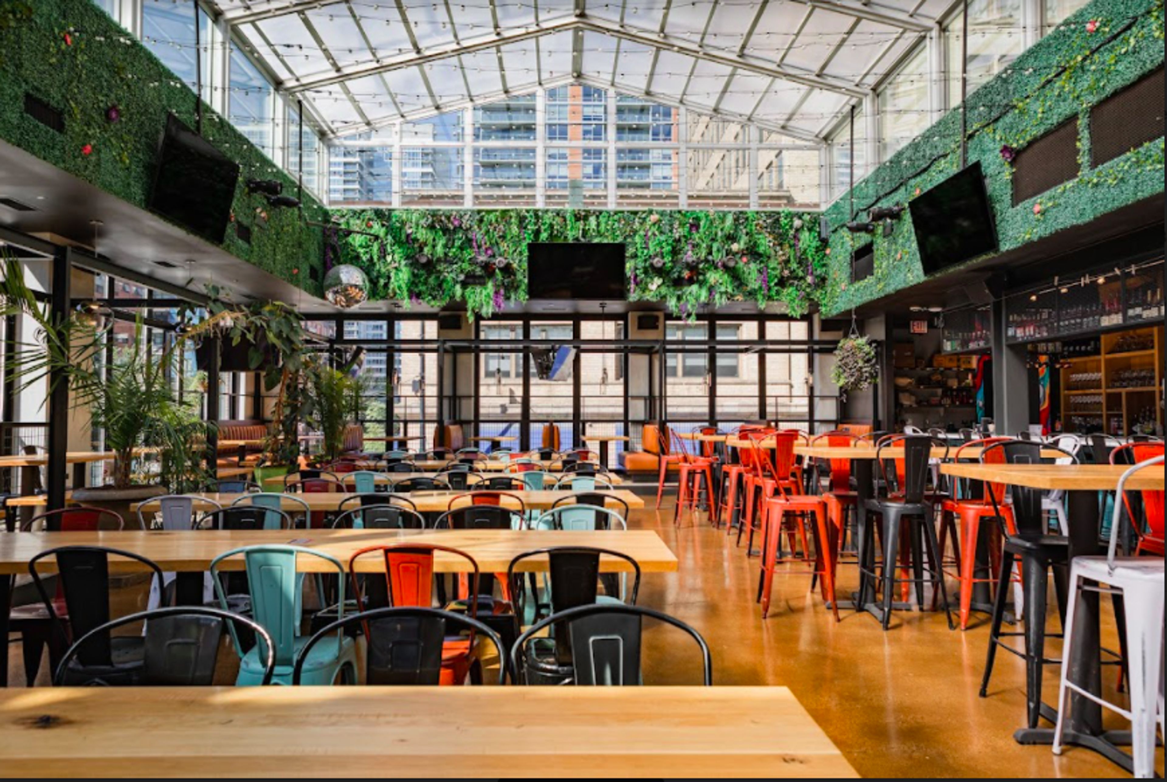 Roots :Pizza South Loop Rooftop, an event space at Roots Pizza South Loop