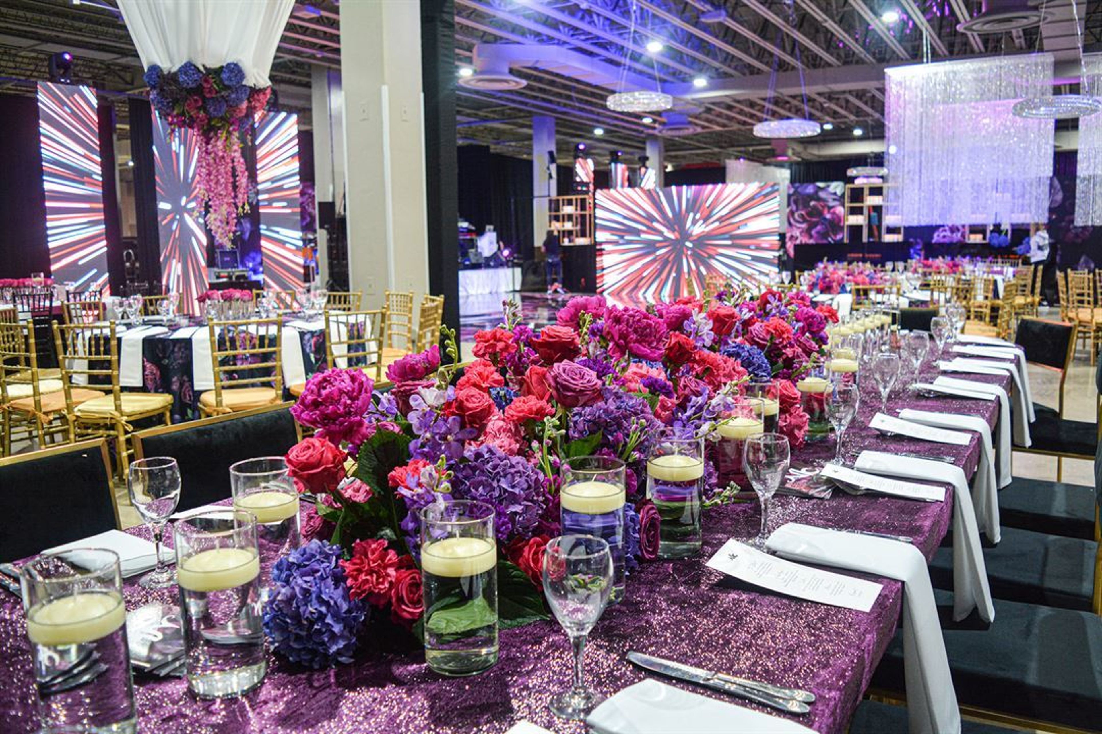 Example Event Space, an event space at Hilton Miami Airport Hotel