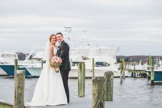 Featured photo from Classic Fall Clarks Landing Yacht Club Wedding