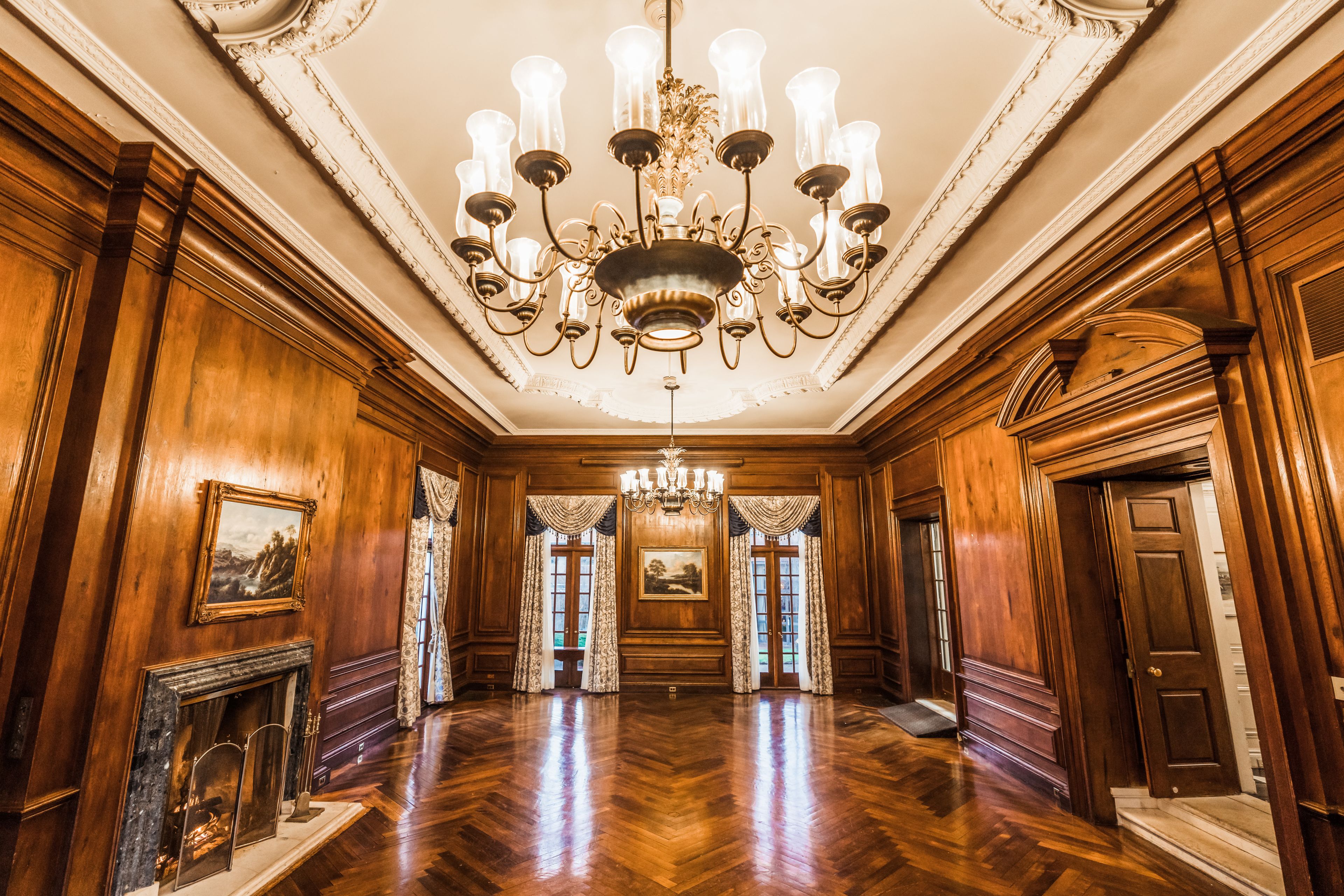 The Oak, an event space at The Mansion at Glen Cove