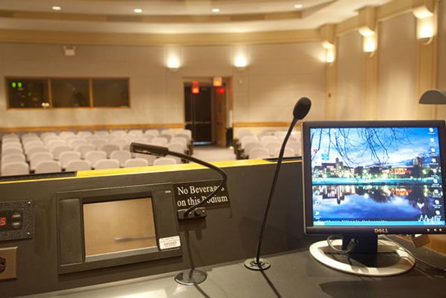 Featured photo from NIU Auditorium