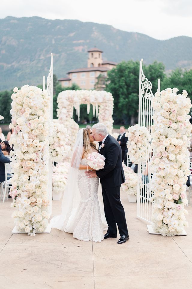 Featured photo from Enchanting White Wedding at The Broadmoor in Colorado Spring, Colorado