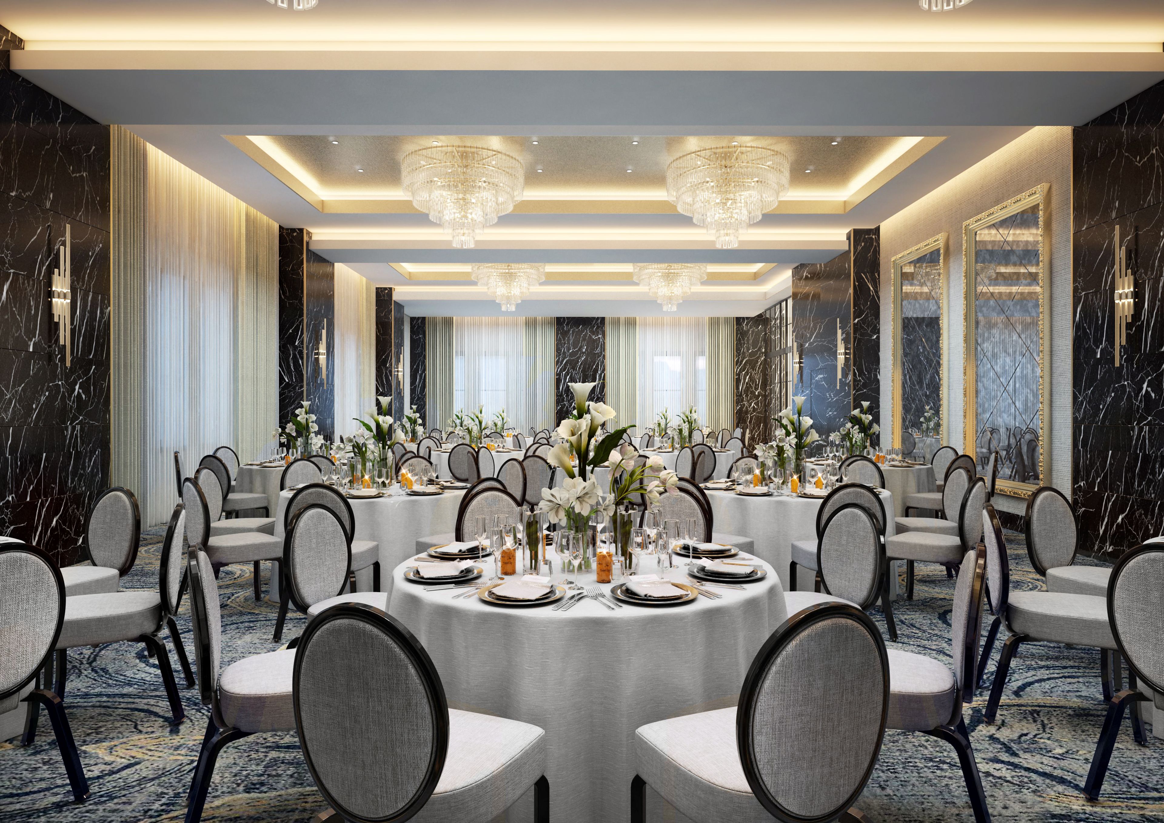 LaSalle Ballroom, an event space at The LaSalle Chicago- Autograph Collection