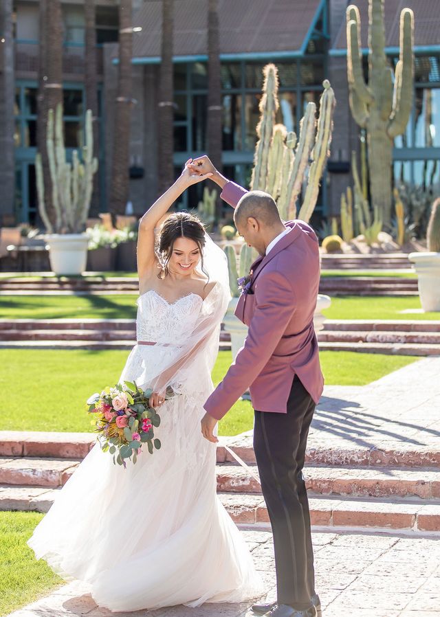 Featured photo from Whimsical Wedding at Grand Hyatt Scottsdale Resort
