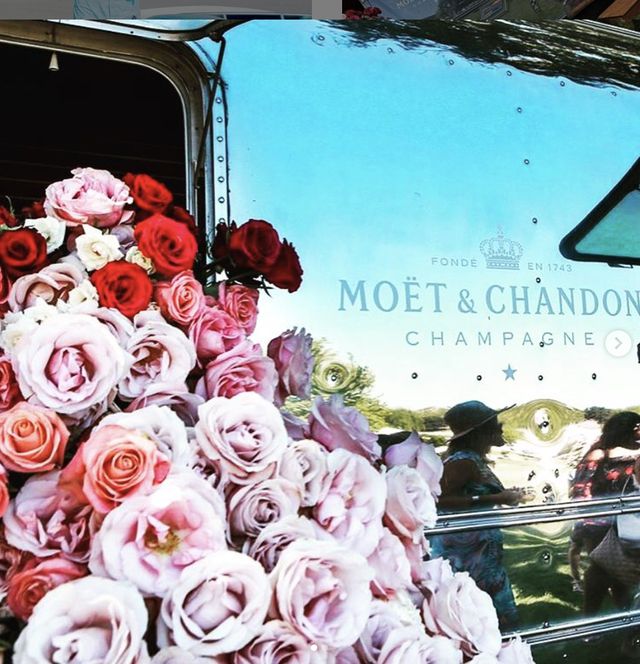 Featured photo from Moët & Chandon/ Rose Day LA