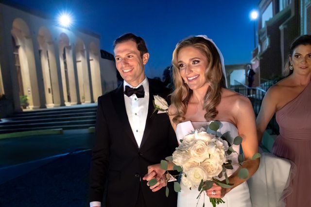 Featured photo from Handsome Couple's Wedding in Louisiana Cathedral with Festive Backyard Reception