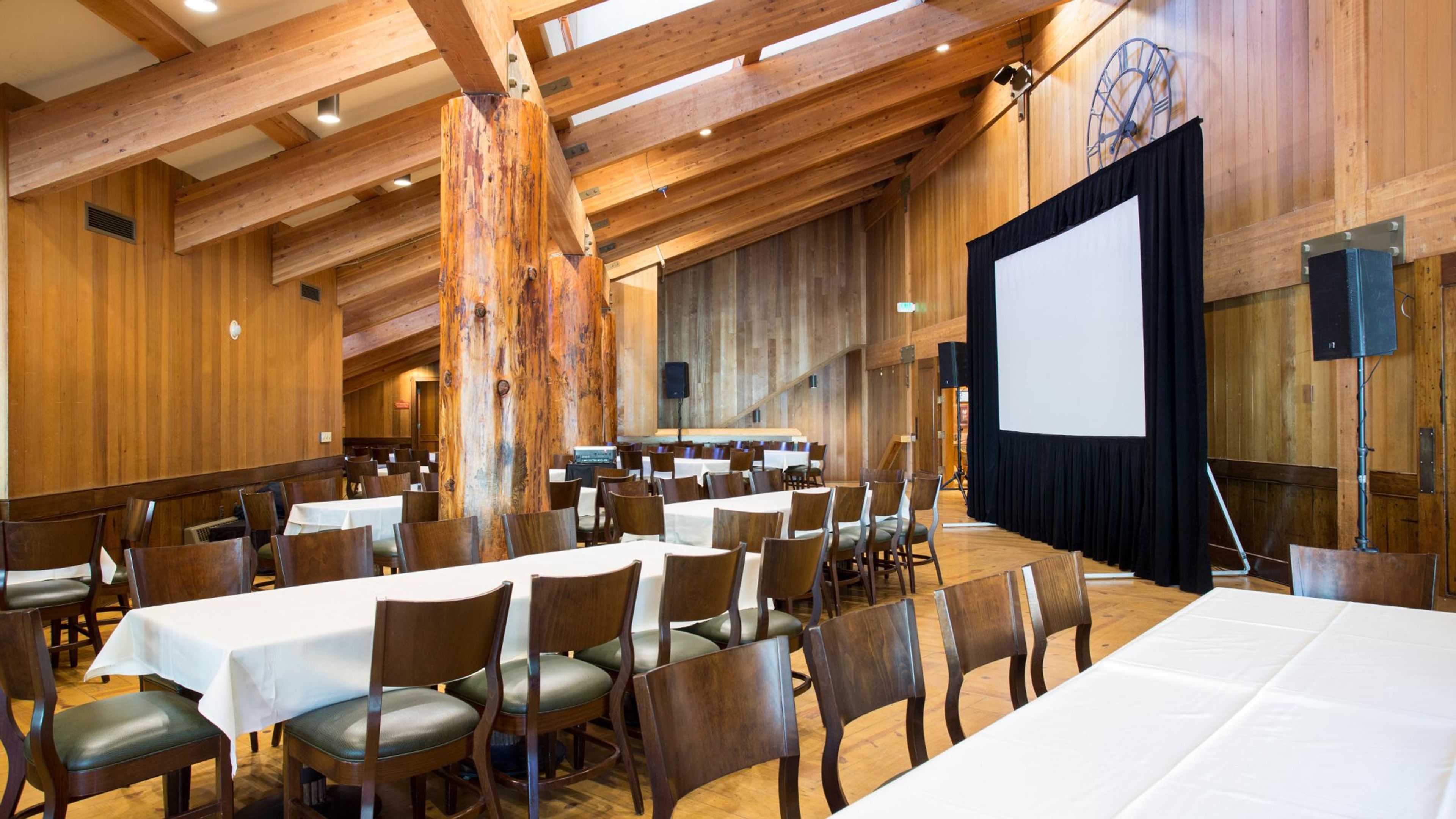 Clock Room, an event space at Snow Park Lodge at Deer Valley Resort