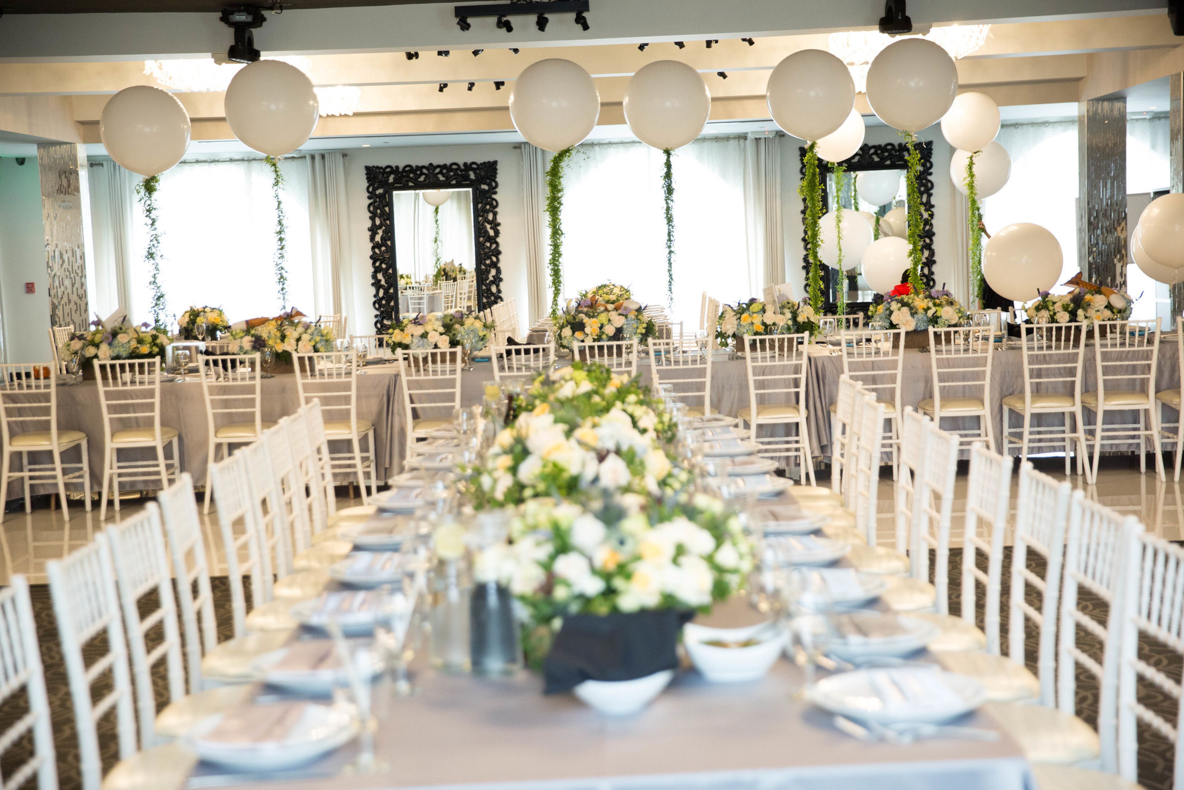 White Ballroom, an event space at Vertigo Event Venue