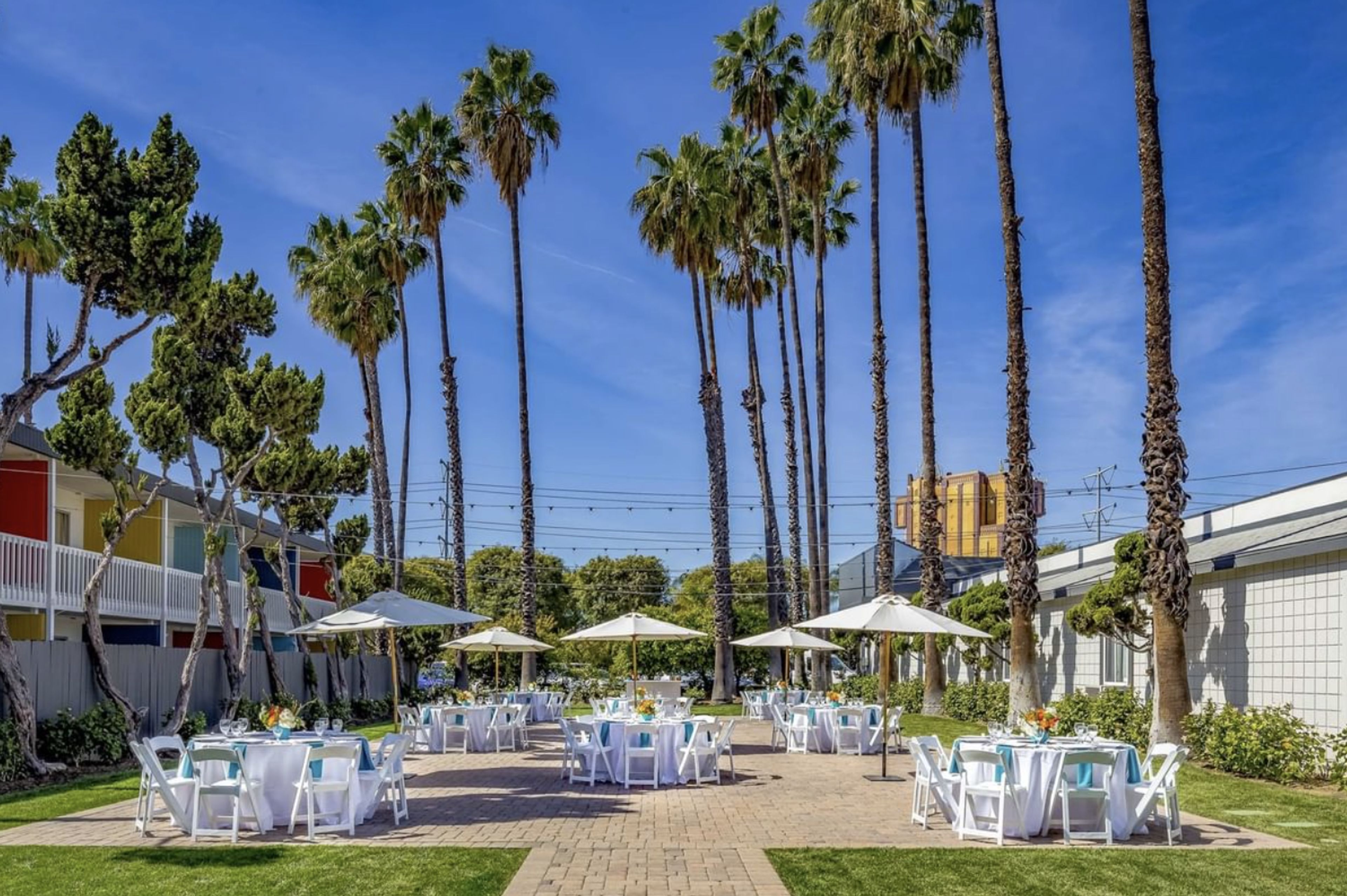 The Veranda, an event space at The Anaheim Hotel