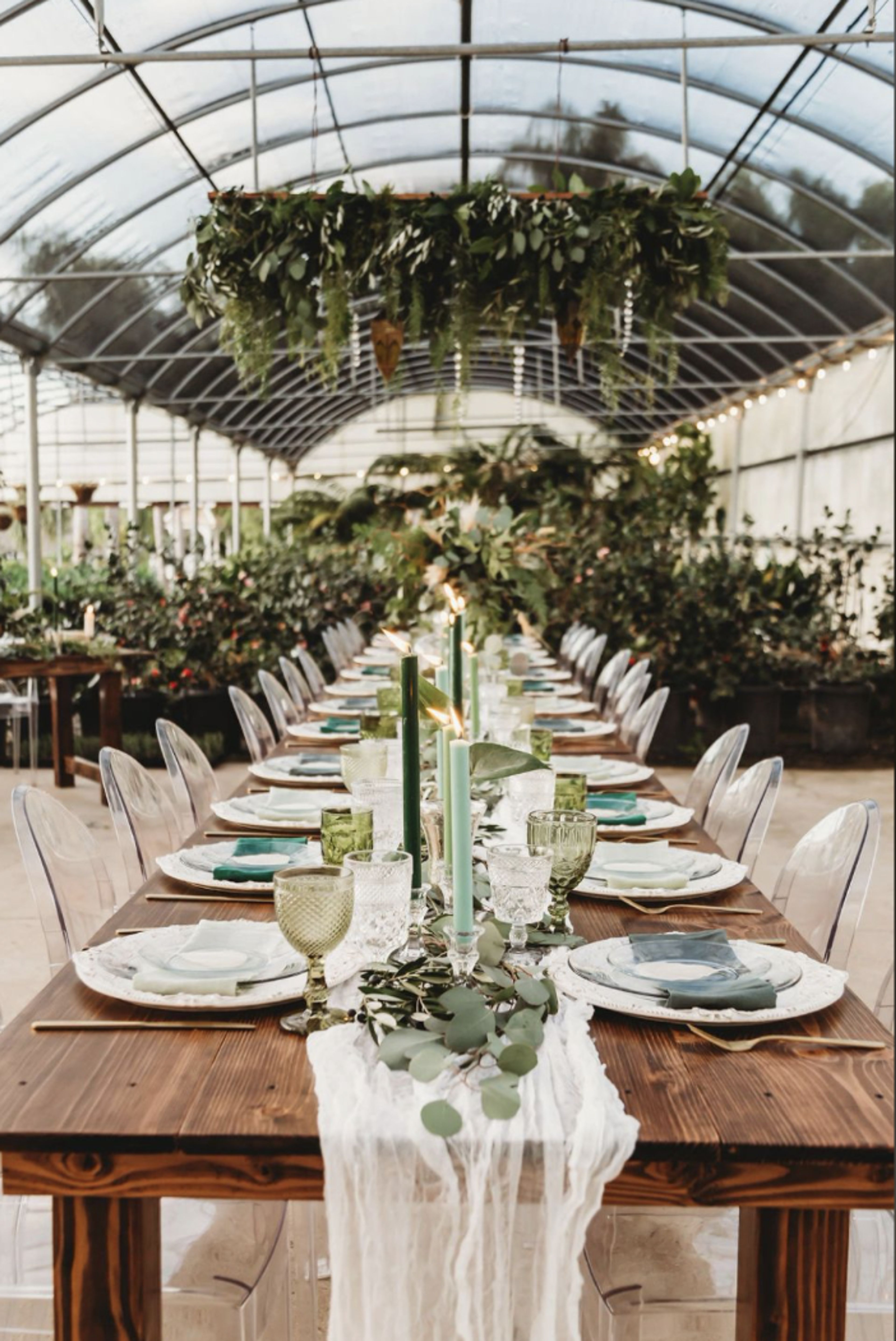 The Greenhouse, an event space at Plantenders Nursery