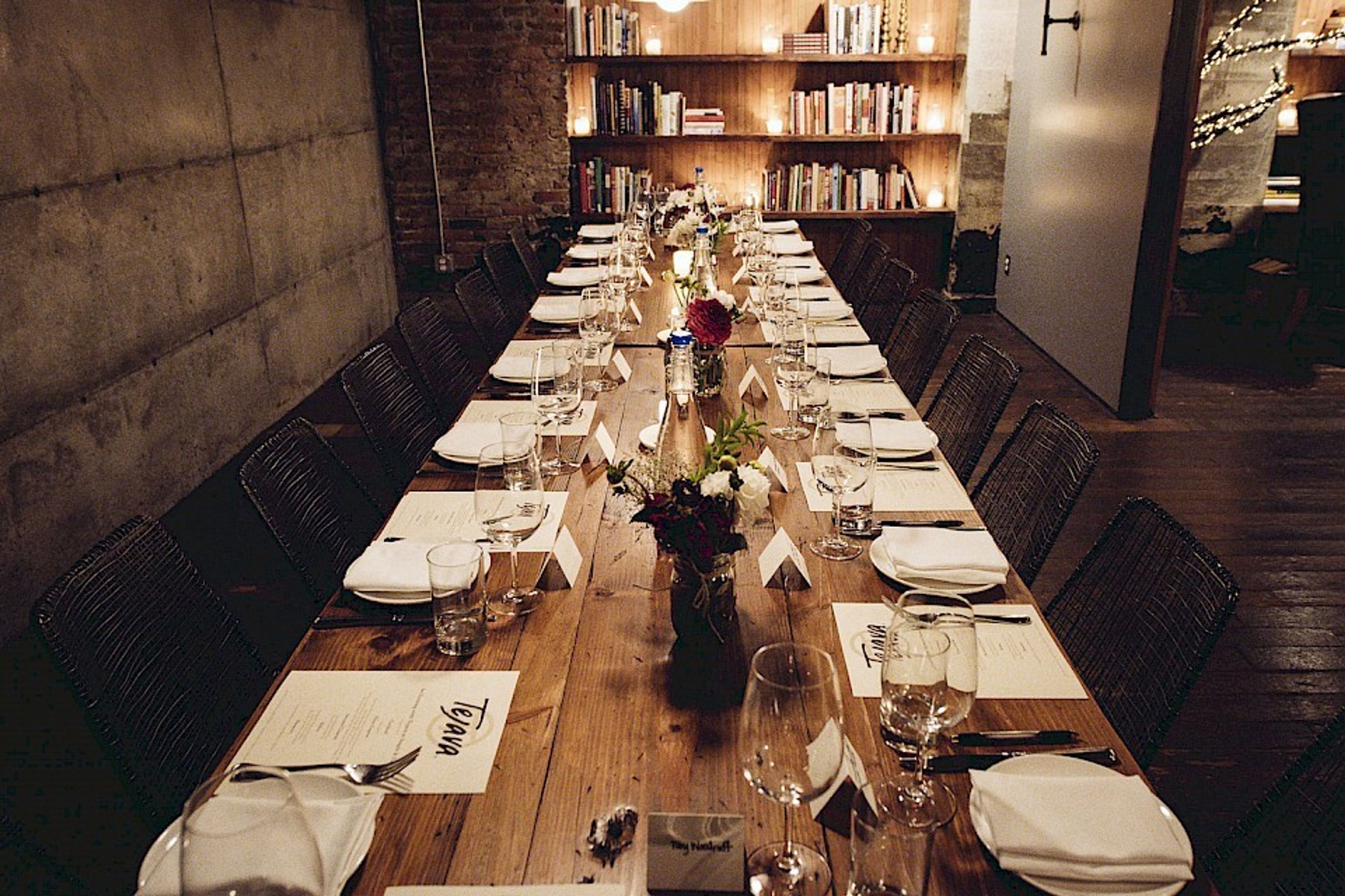 Restaurant Buyout, an event space at Tavolota Belltown