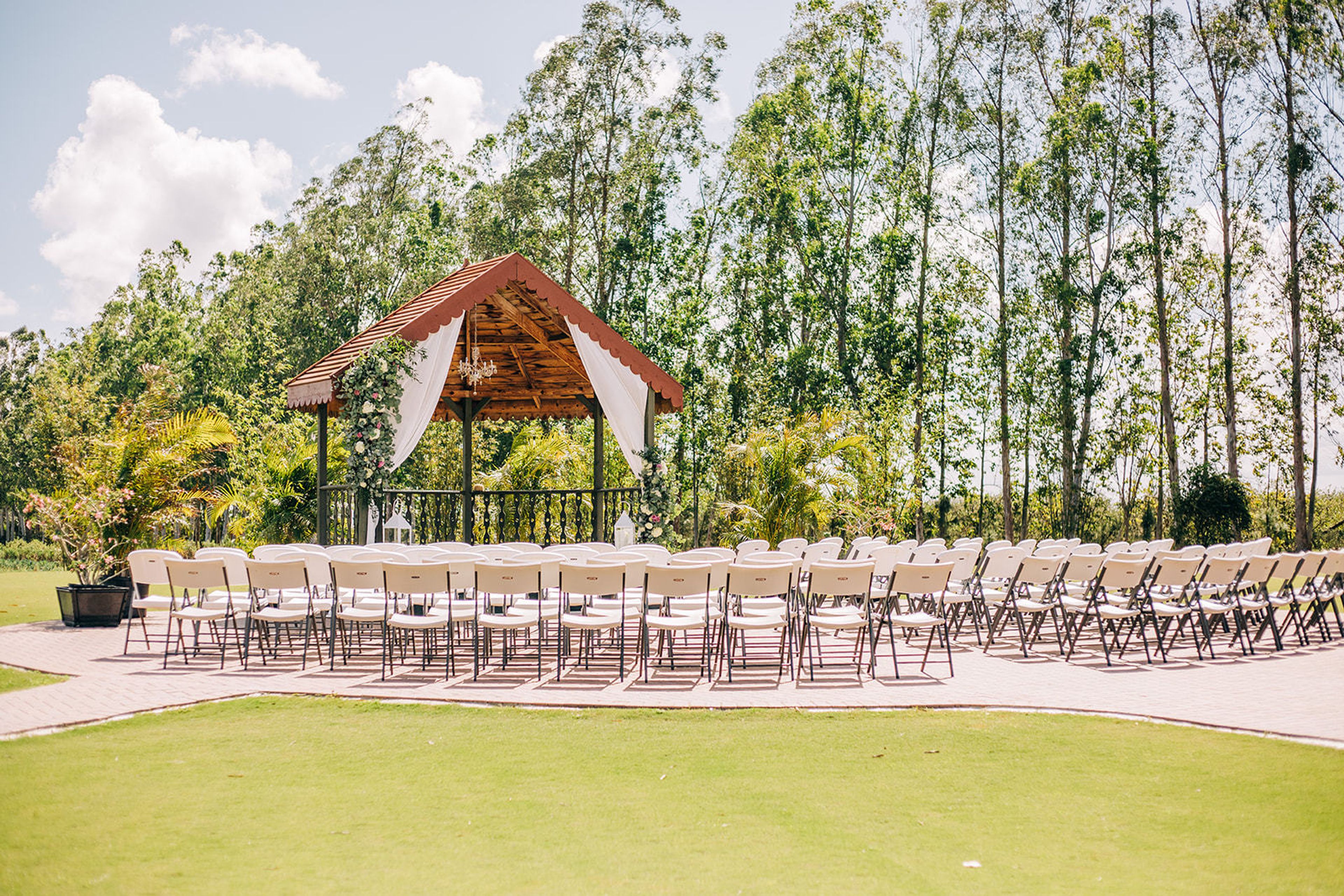 West Garden Lawn, an event space at Kai-Kai Farm