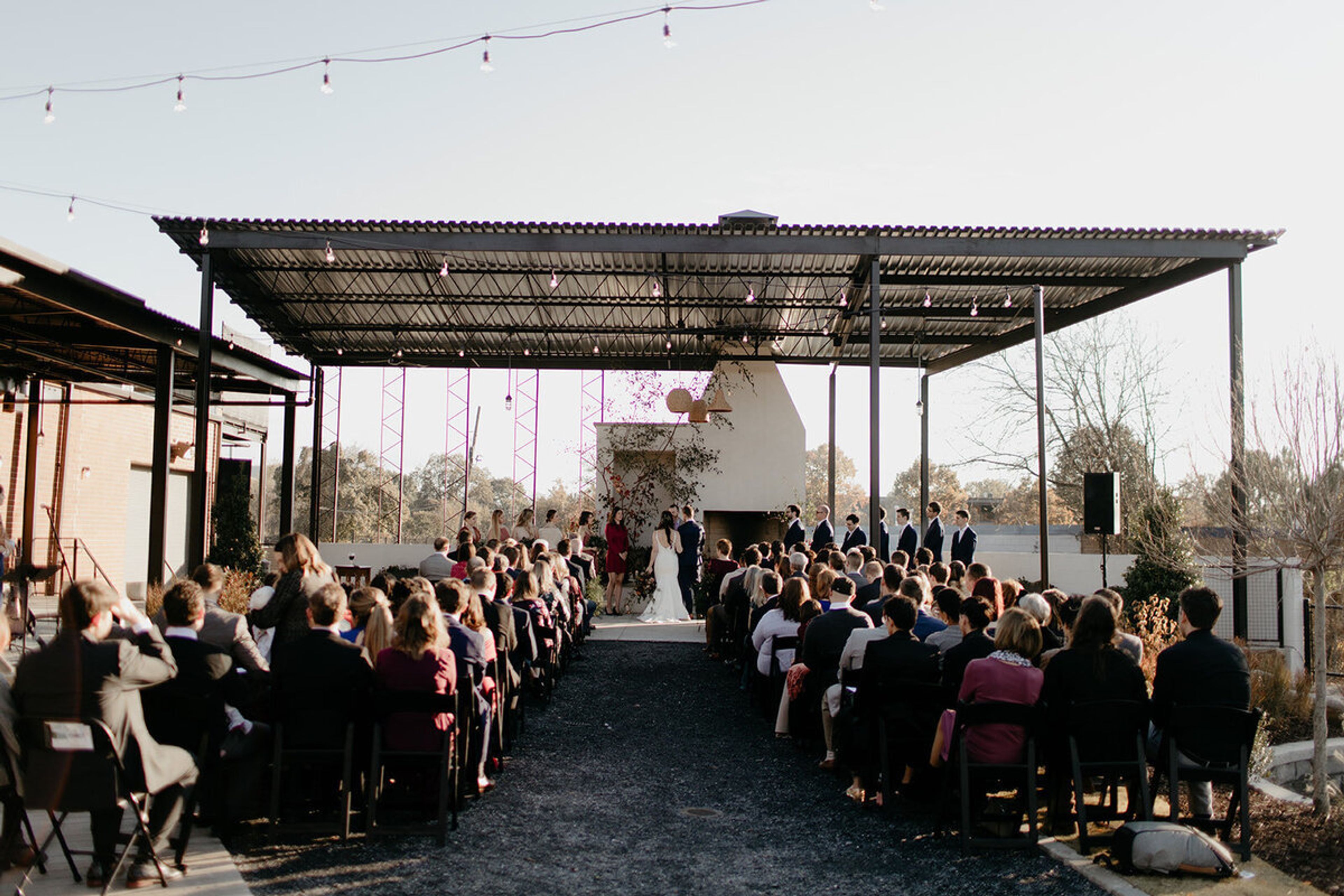 Outside Patio, an event space at Garden City Events