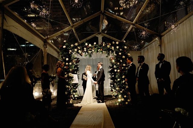 Featured photo from Romantic Fall Wedding at Bryant Park Grill in New York City