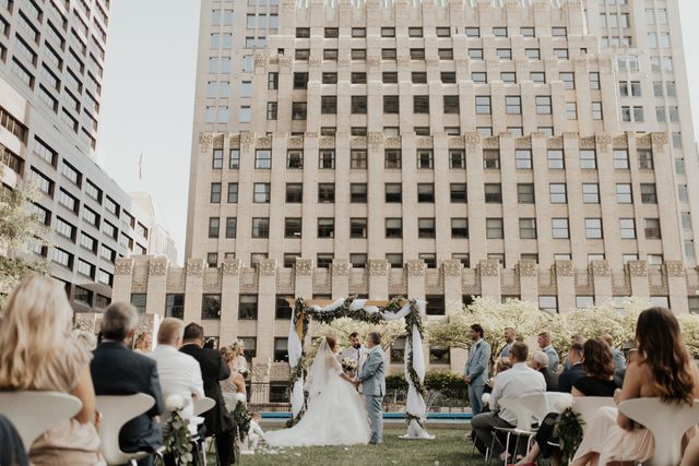 Featured photo from Romantic Garden Wedding at 9OFS in Boston, Massachusetts