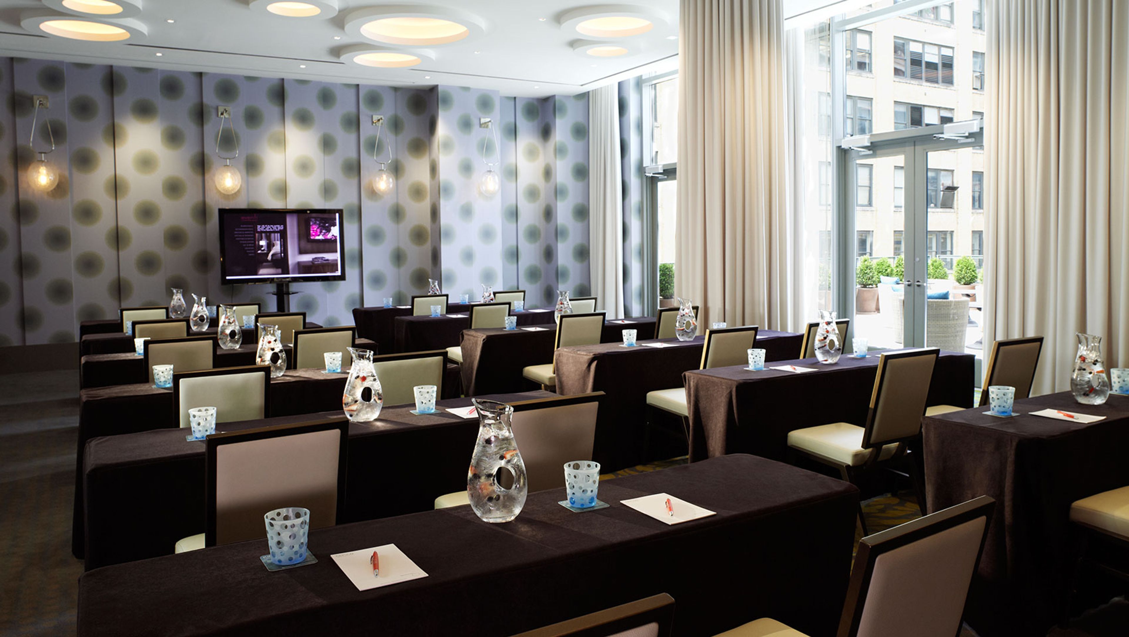 Verdi Room, an event space at Fefériti Lux Events
