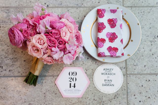 Featured photo from Pink and Gold Wedding