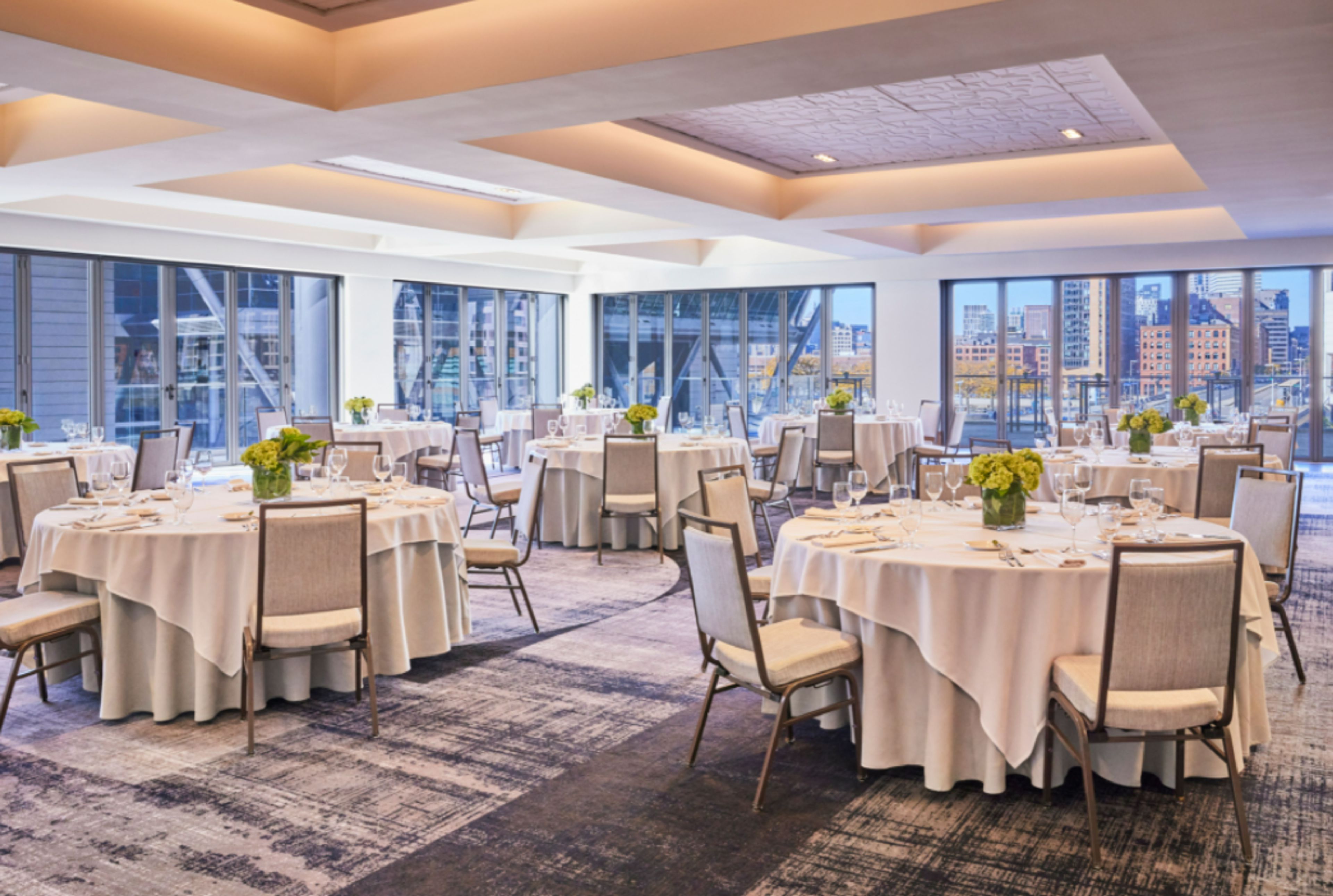 Contemporary & Elevate, an event space at Omni Boston Hotel at the Seaport