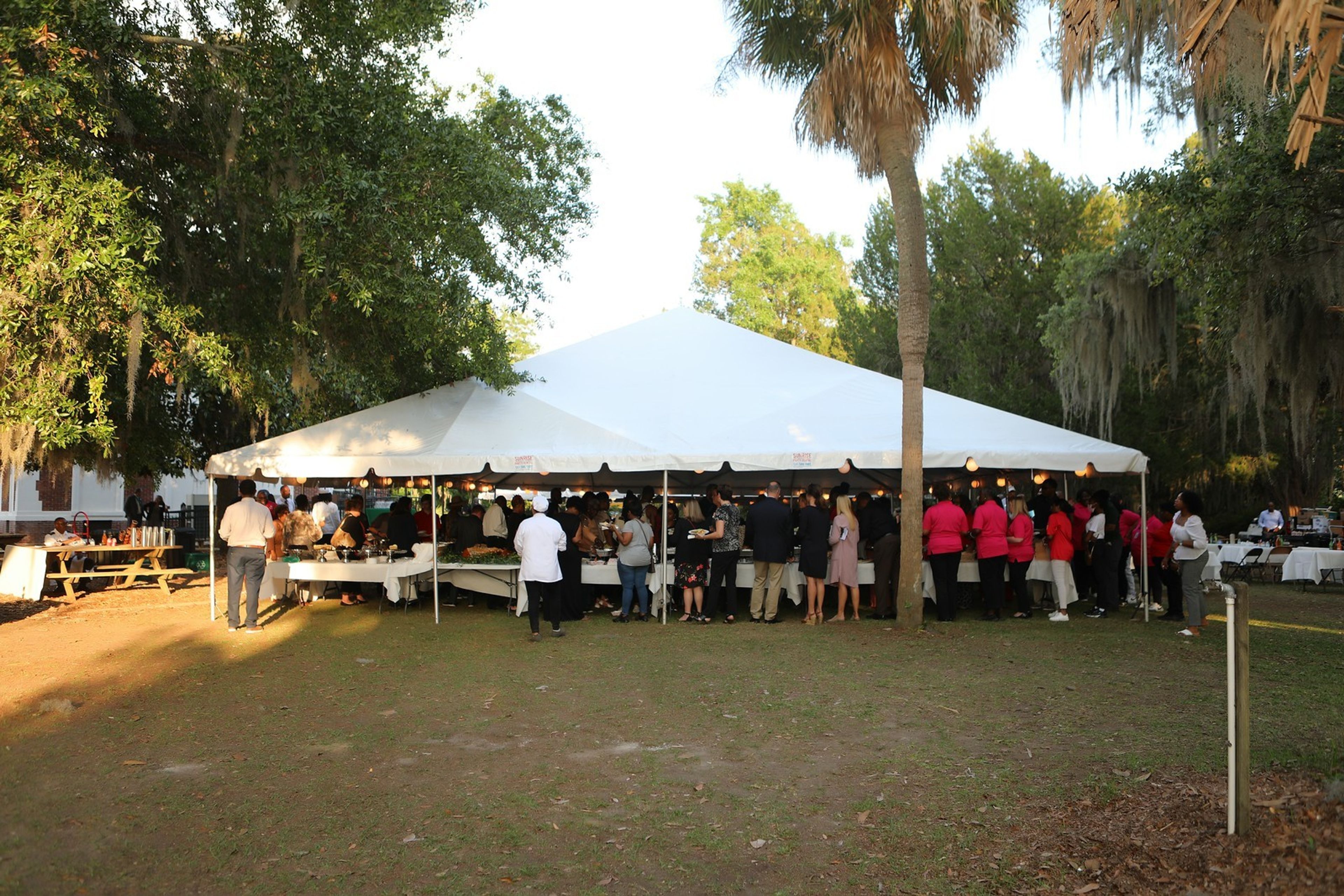 Oatland Island South Lawn, an event space at Oatland Island Wildlife Center