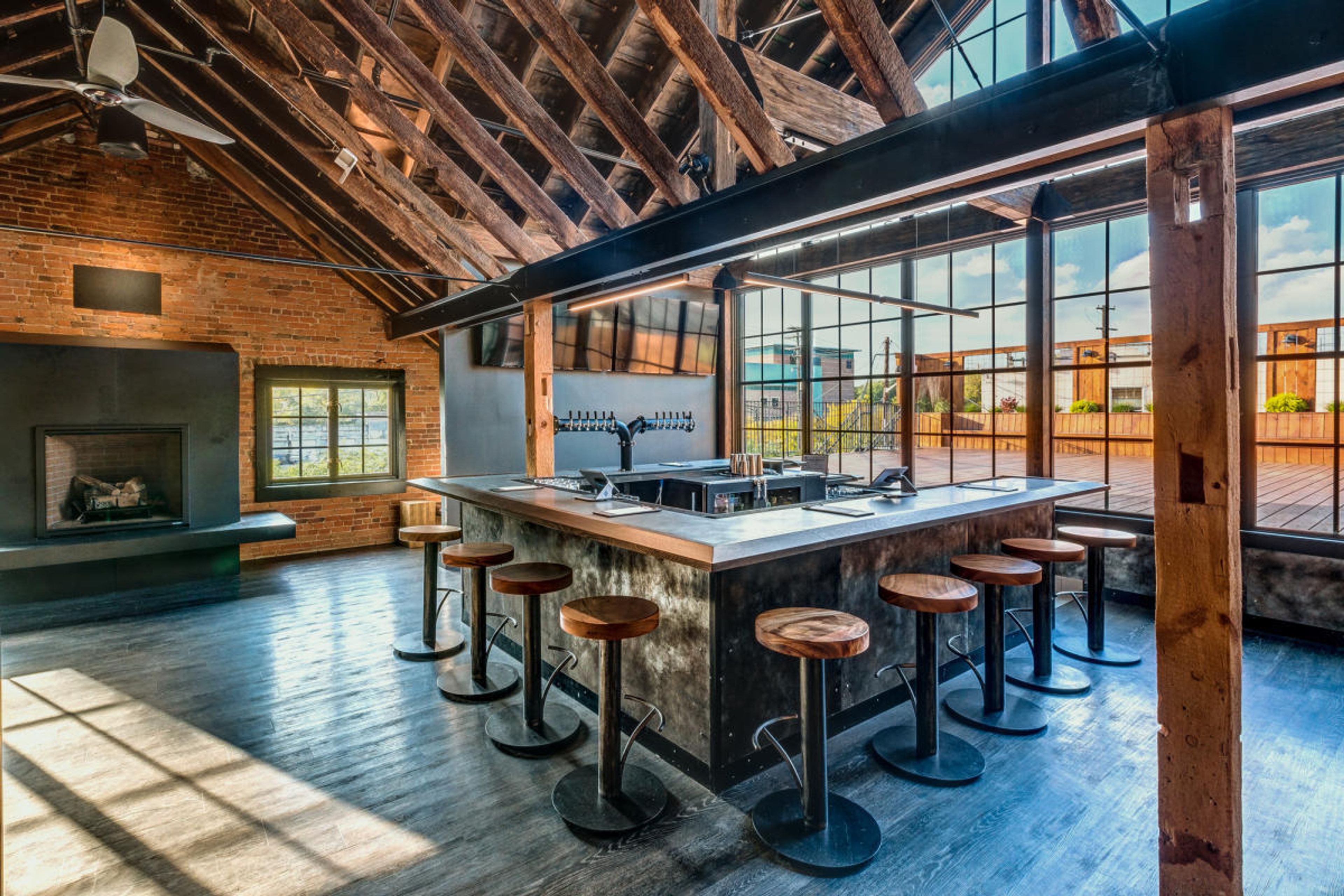 Lounge and Roof Deck, an event space at 210 Events