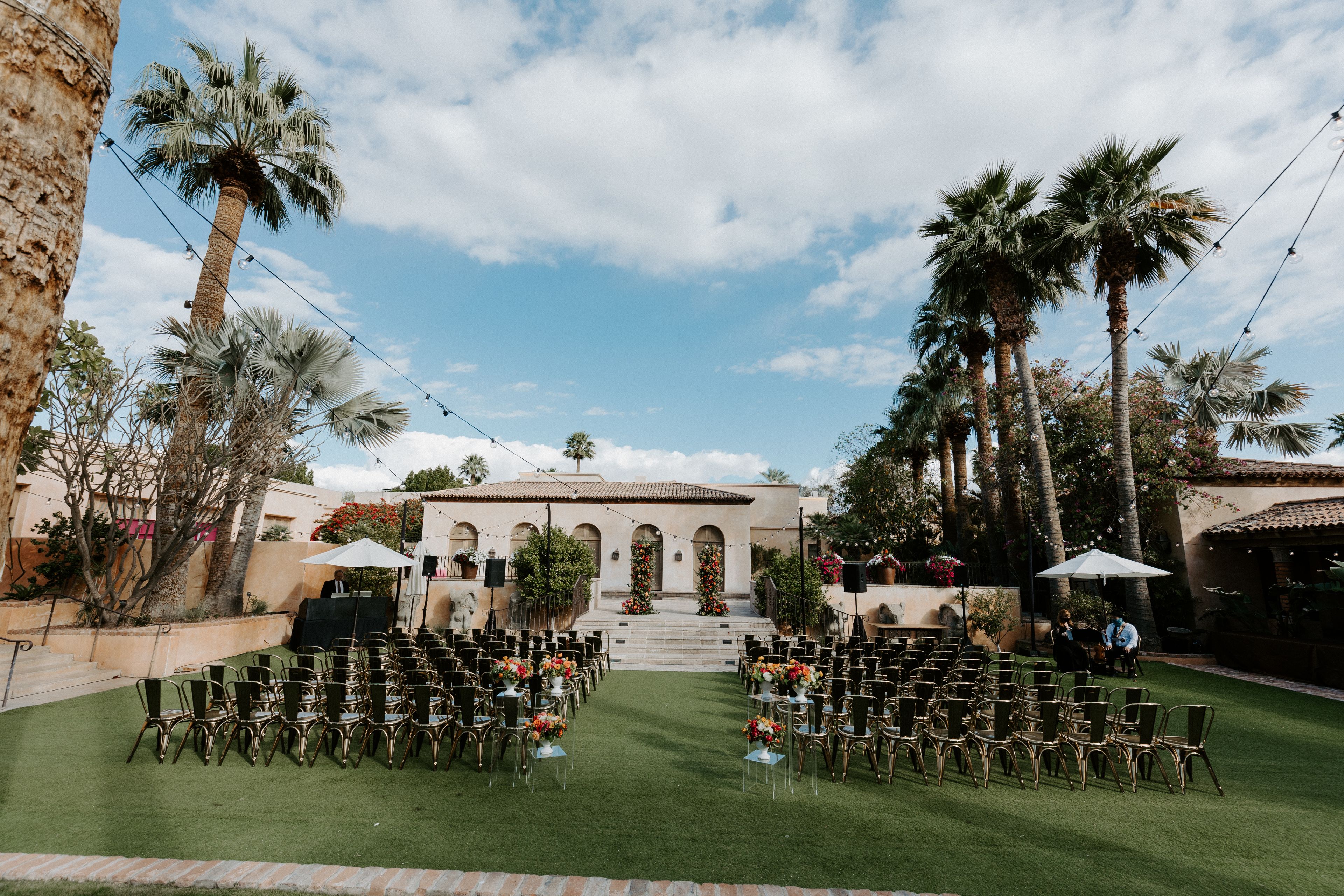 Vernadero Lawn, an event space at Royal Palms Resort & Spa Phoenix